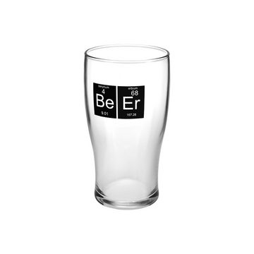 Karaca Glas Bierglas-set 454ml für 2 Personen, Glas, Beerbecher