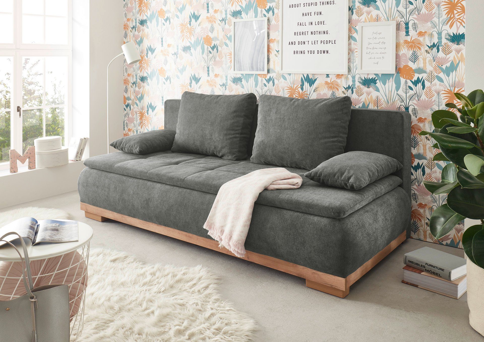 ED EXCITING DESIGN Schlafsofa Mila, mit günstig online kaufen