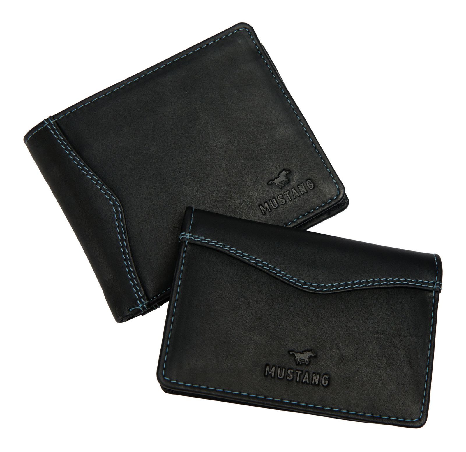 MUSTANG Geldbörse Giftbox Wallet and Creditcardholder (Set, 2-tlg), aus echtem Leder