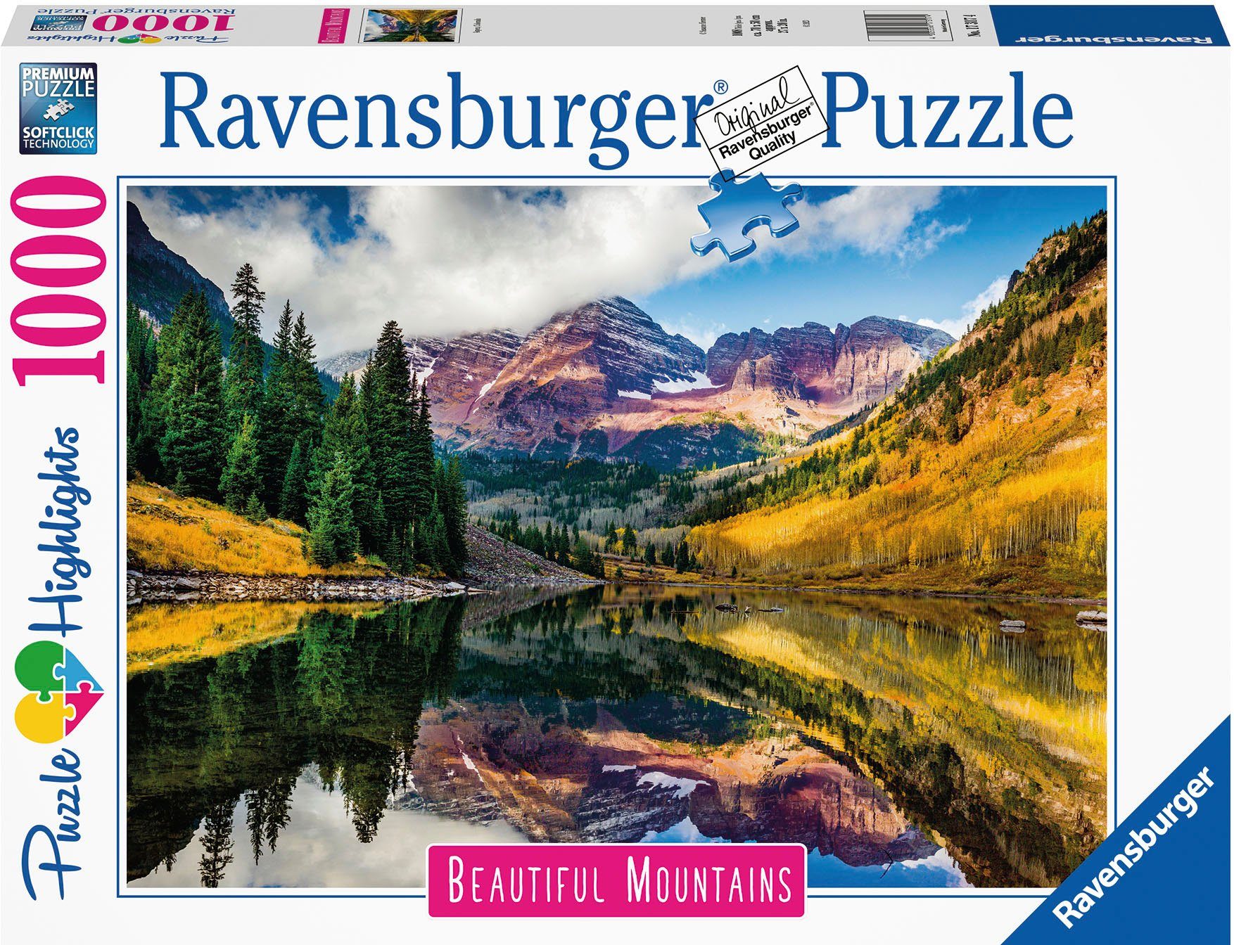 Ravensburger Puzzle Aspen, Colorado, 1000 Puzzleteile, Made in Germany; FSC®- schützt Wald - weltweit