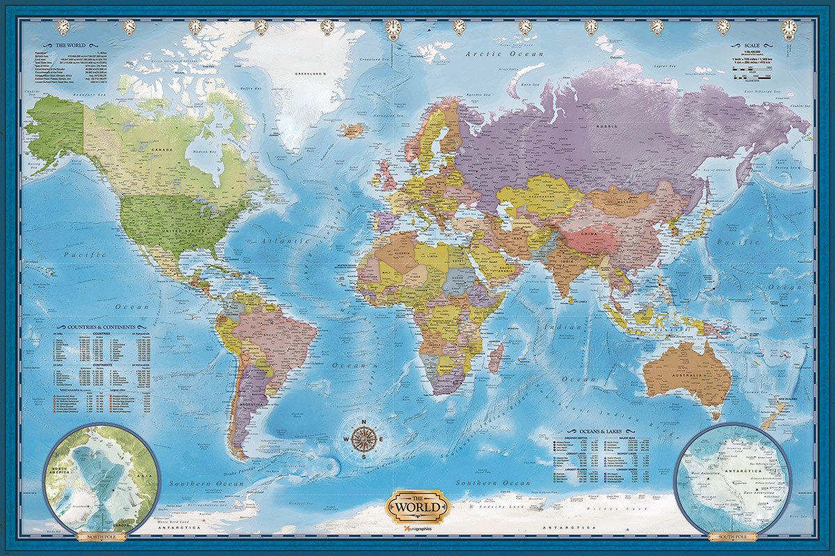 Puzzle 5000 Teile Puzzle World Map günstig online kaufen