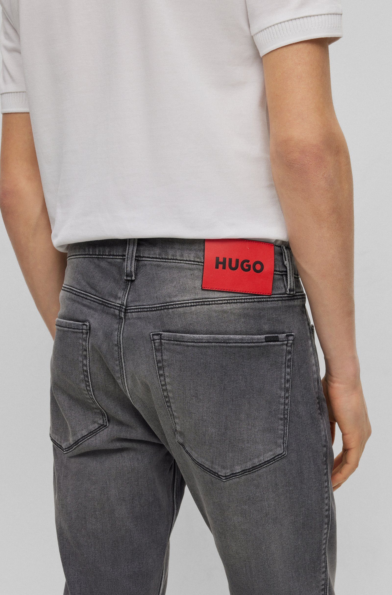 Jeans (1-tlg) HUGO 5-Pocket-Jeans
