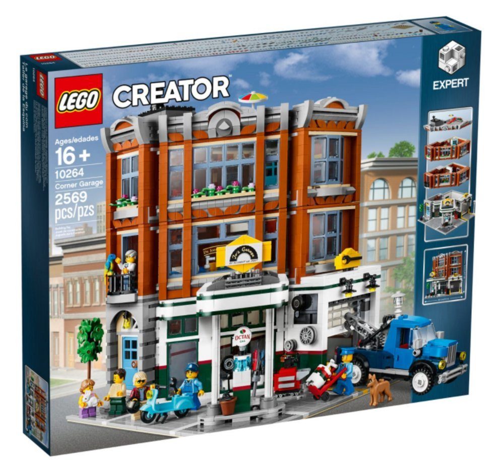 LEGO 10264 Eckgarage Creator Expert Modular Building Konstruktionsspielsteine