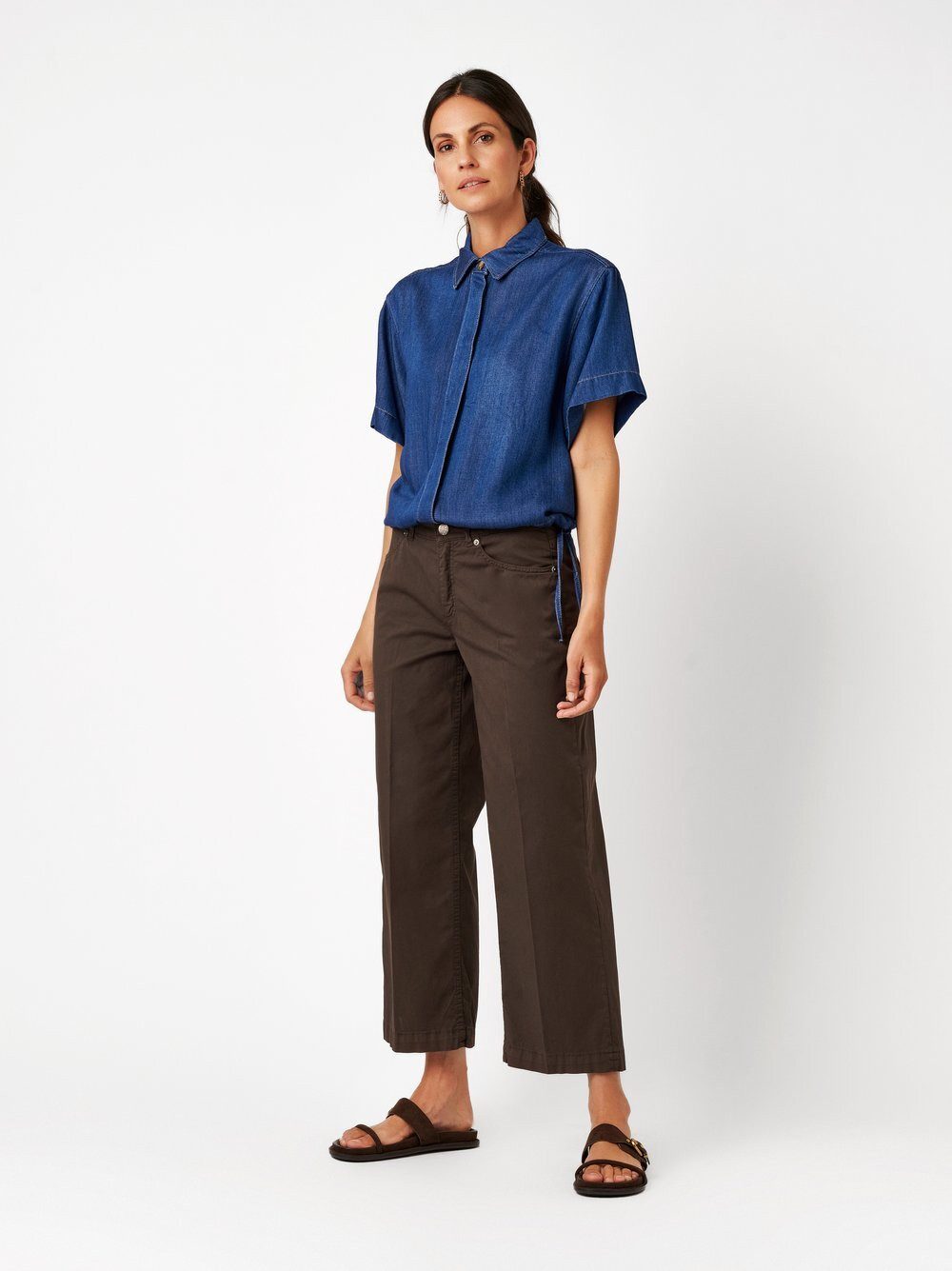 TONI Culotte Liv Wide 7/8 aus Sommertwill
