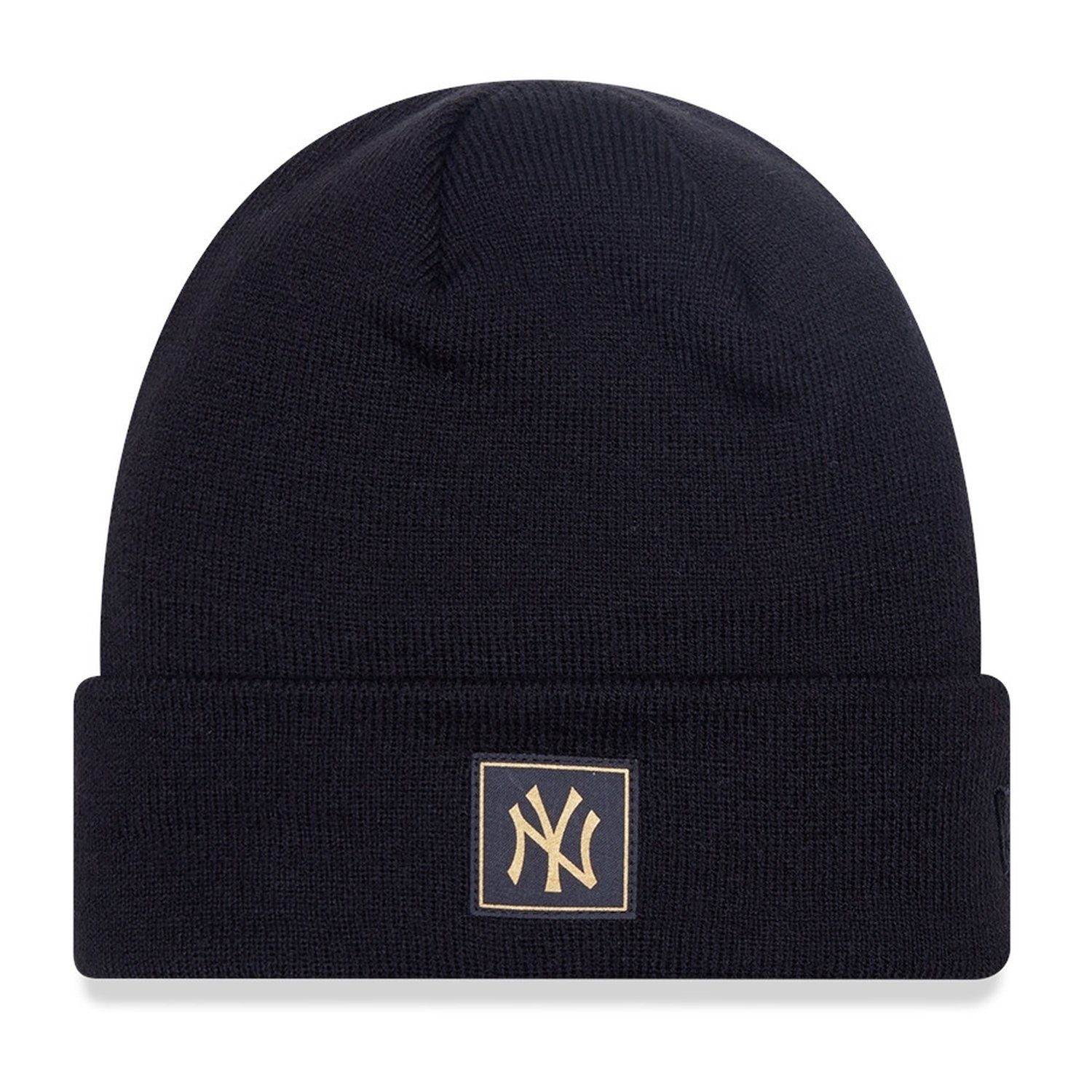 New Era Fleecemütze Beanie METALLIC BADGE New York Yankees