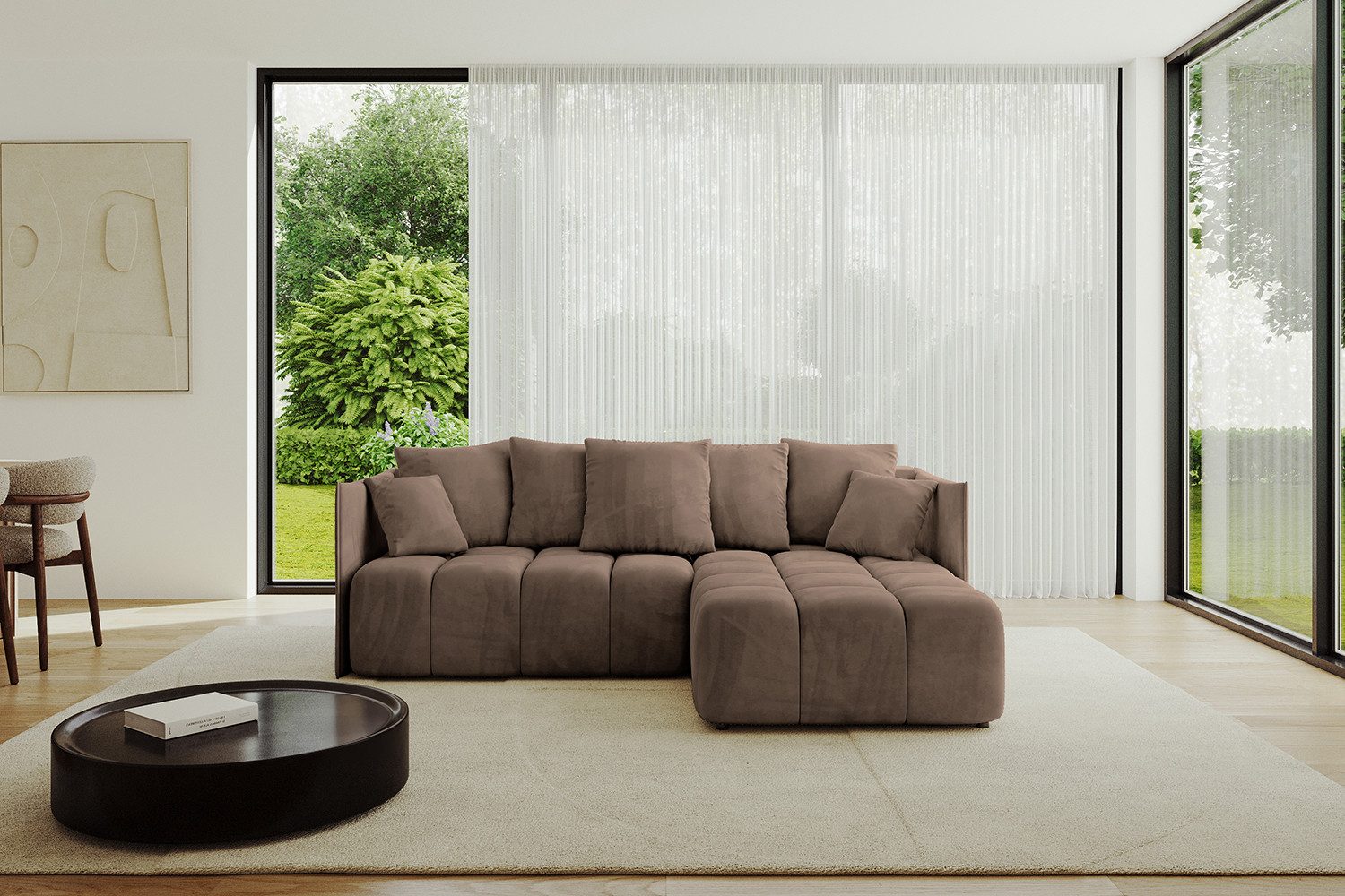 ALTDECOR Ecksofa LONLI-L, Couch mit Schlaffunktion, günstig online kaufen