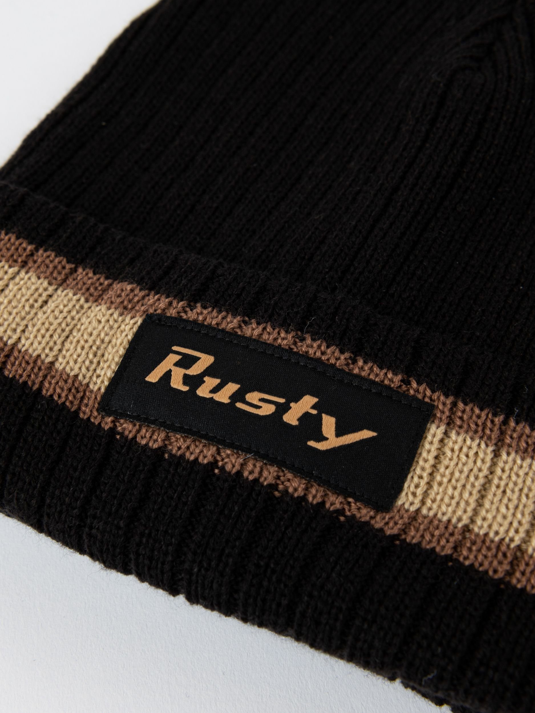 Rusty Beanie BONES 2 BEANIE Black