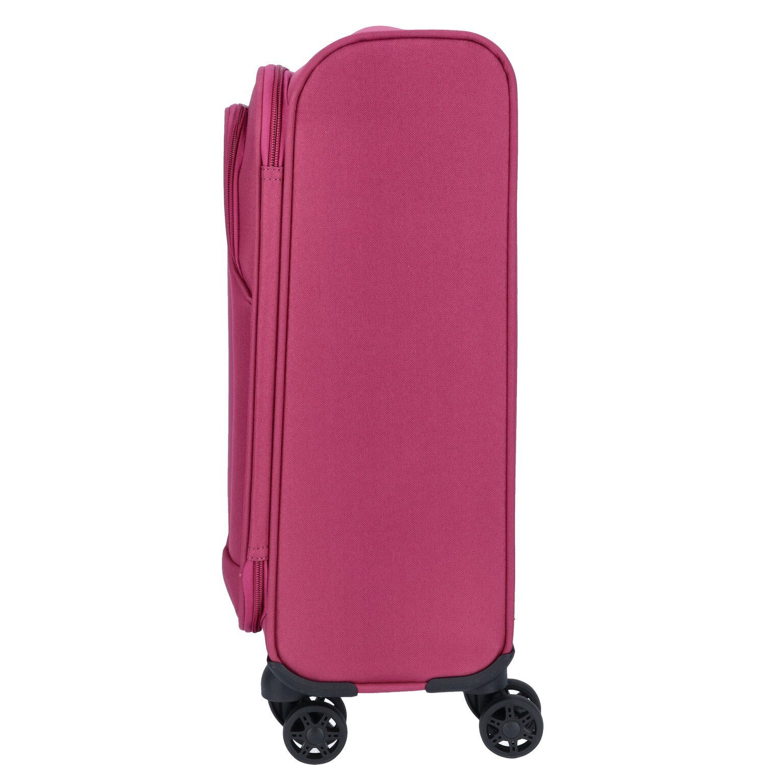 TheTrueC Koffer TheTrueC 4 Rollen Koffer Superlight 55cm Kopenhagen berry, 4 Rollen Rollen