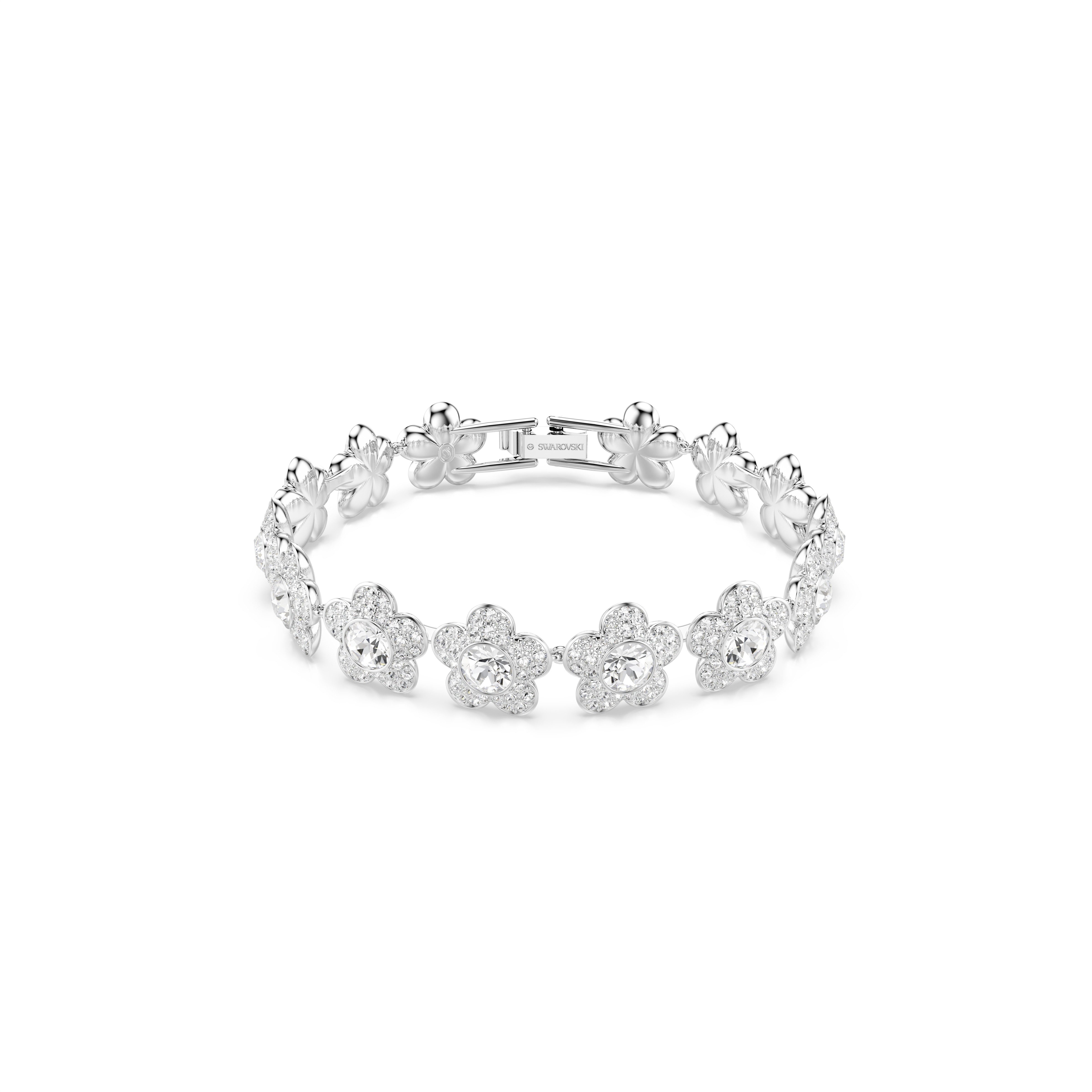 Swarovski Armkette Schmuck Geschenk Capsule Armband, mit Swarovski® Kristall