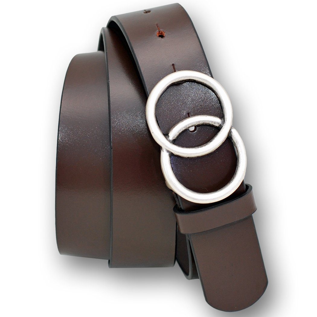 VITTOZZI Ledergürtel Gürtel, Milano 3,5cm