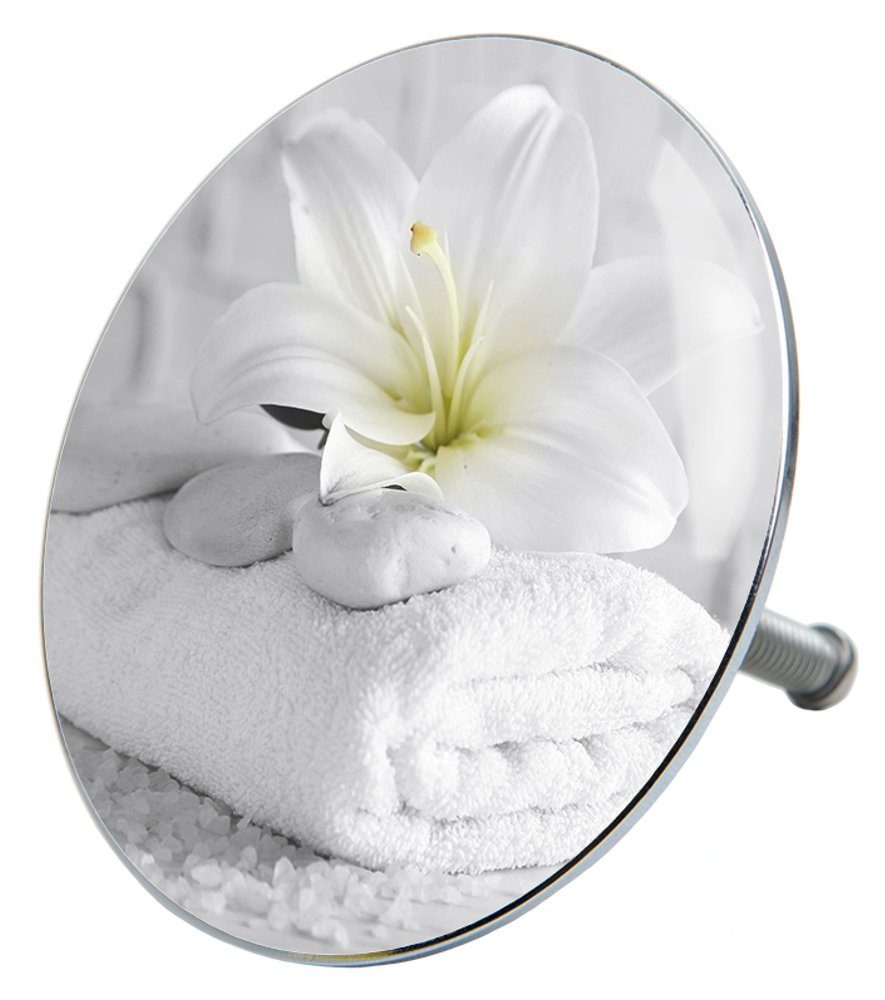 Sanilo Badewannenstöpsel Good Feeling, Ø 7.2 cm, hochwertig, universell, mit Motiv, 100% wasserdicht