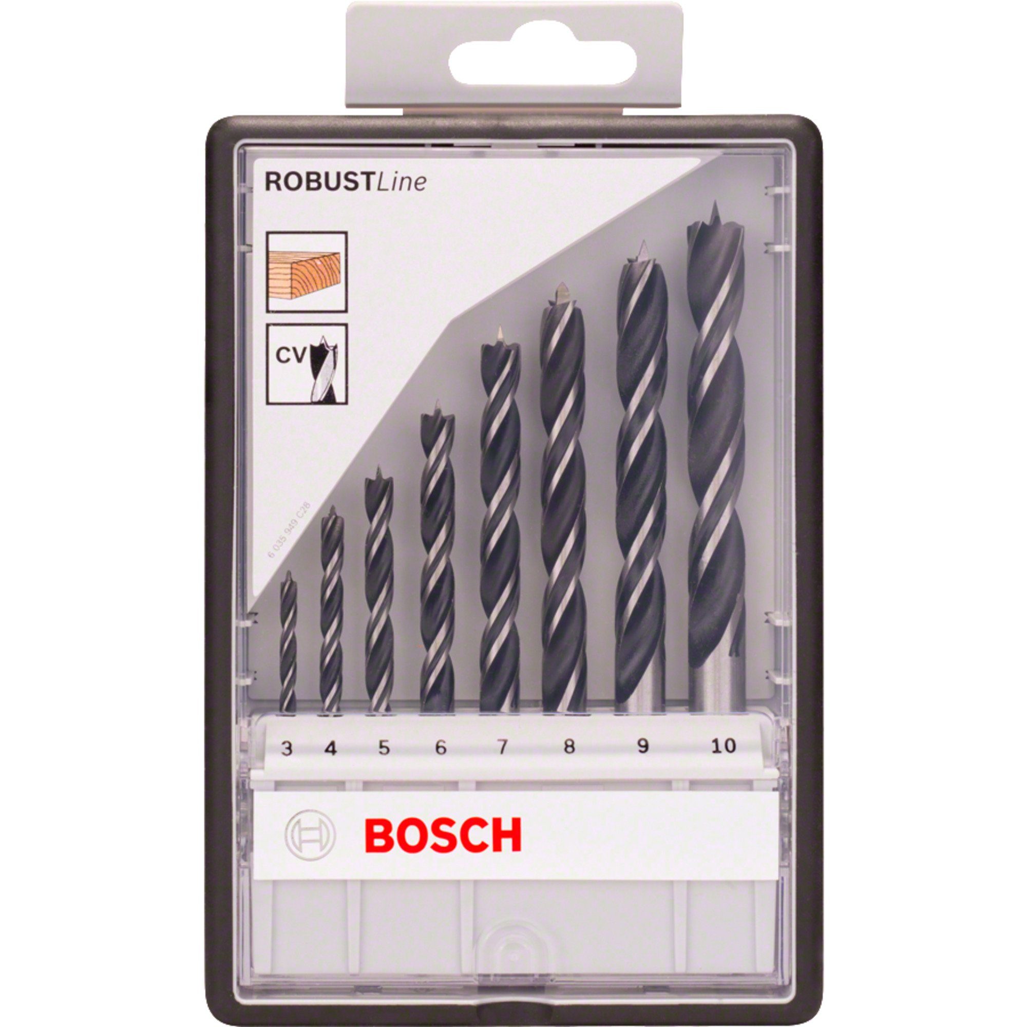 BOSCH Set, Robust-Bohrer Bosch Bit-Set 5-teilig Professional