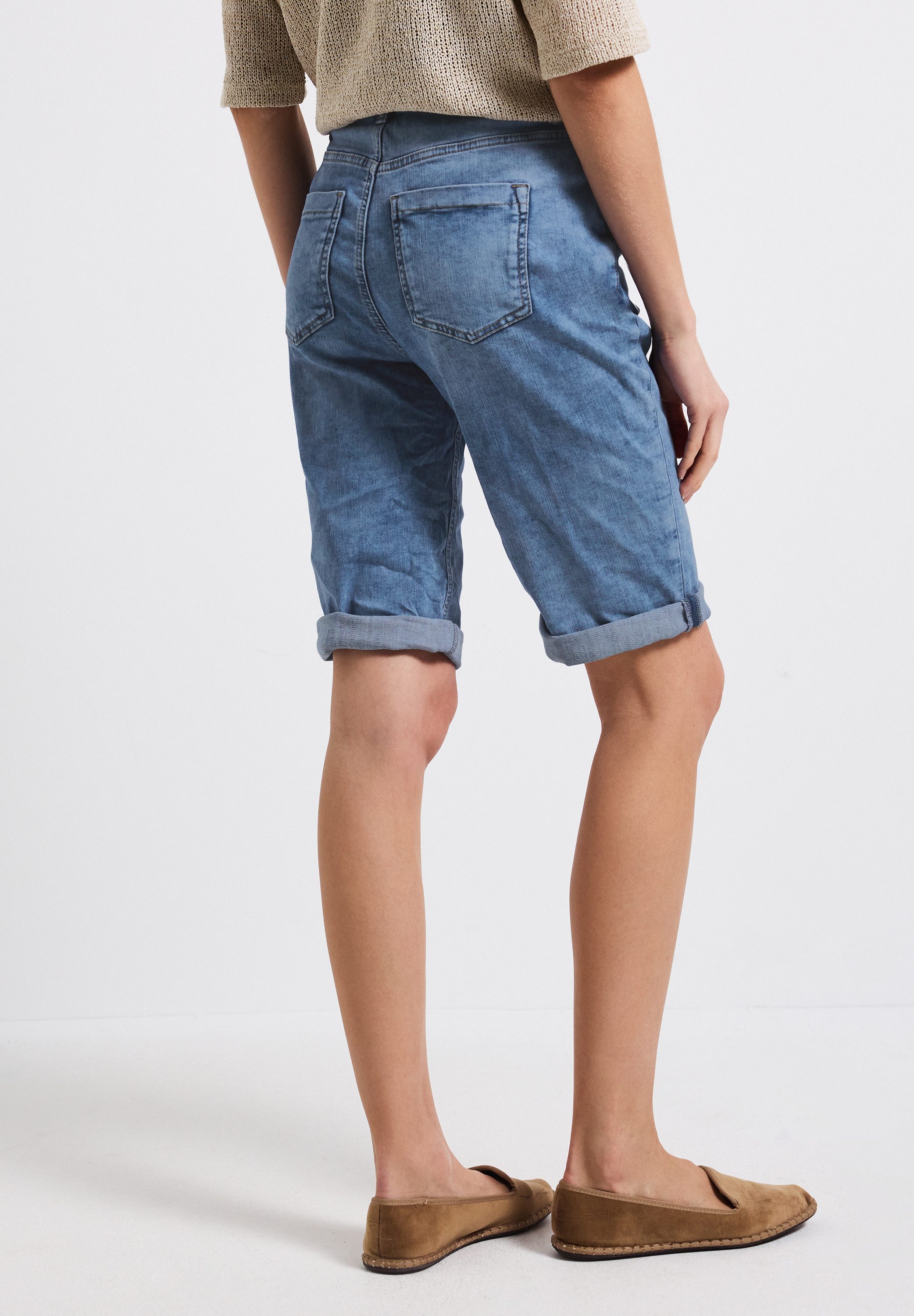STREET ONE Slim-fit-Jeans aus Baumwolle mit günstig online kaufen