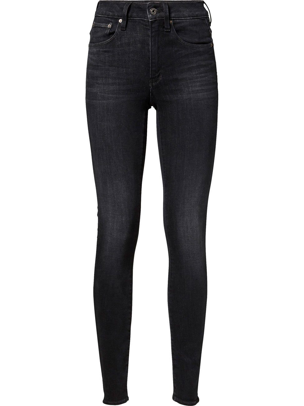 High Jeanshose Skinny-fit-Jeans mit G-Star Skinny 3301 Stretch RAW