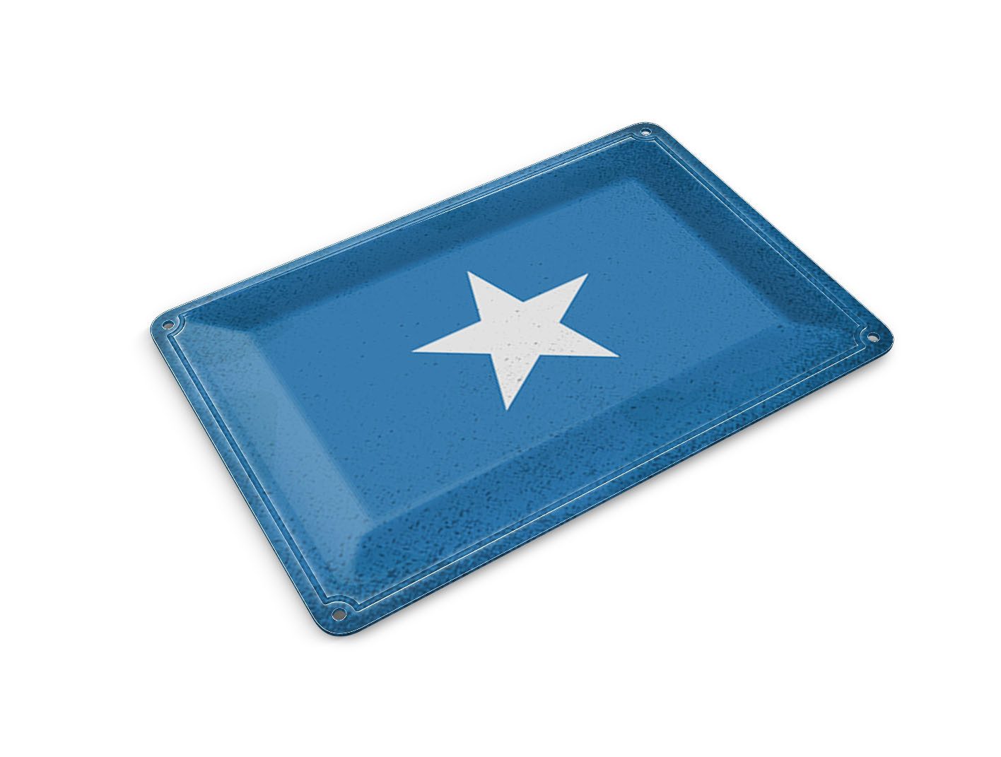 Femer GmbH Postkarte Flagge Somalia 14x10 cm Flag of Somalia Vintage, unfrankiert
