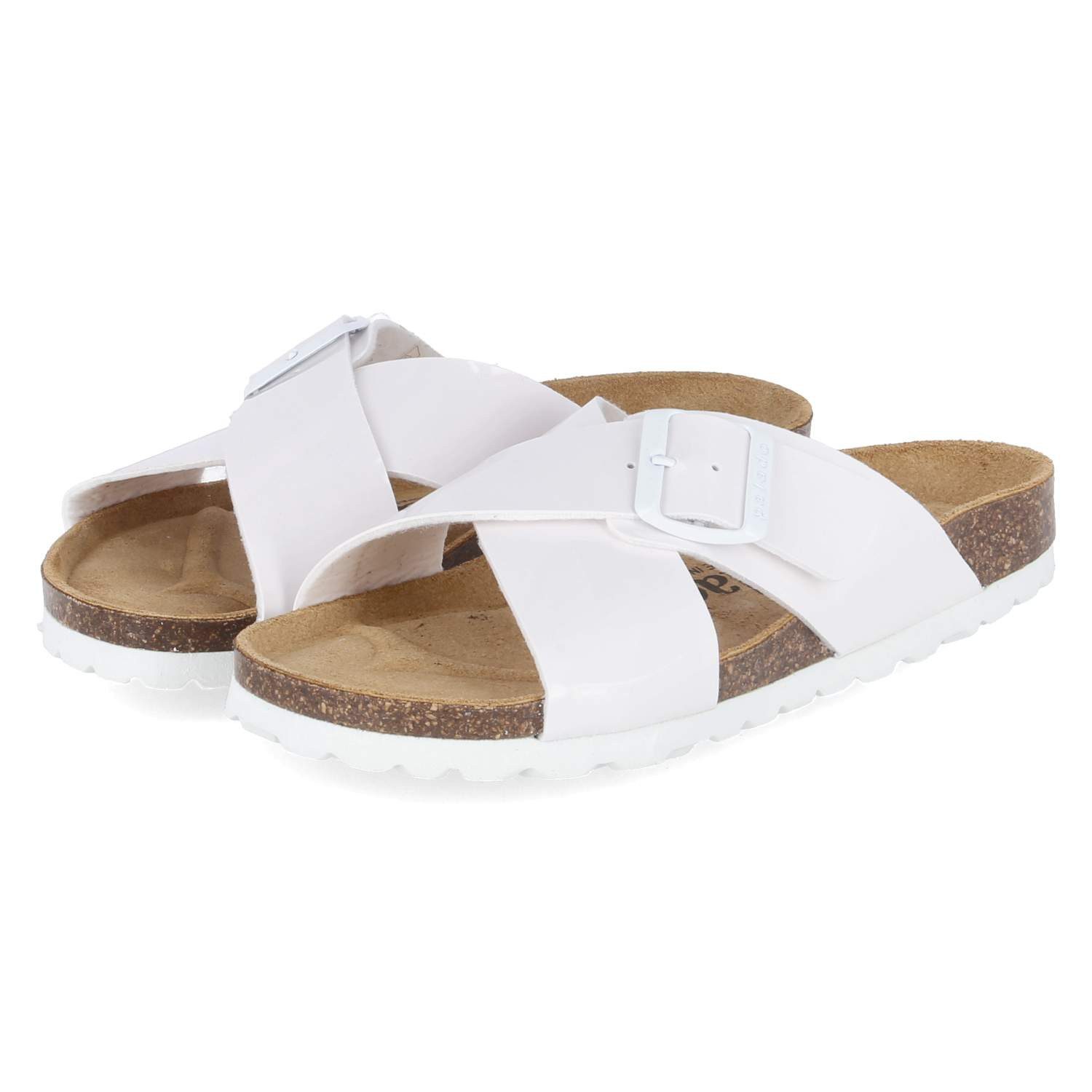 Palado Palado PALA-251-781144-01 Damen Synthetik white Pantolette