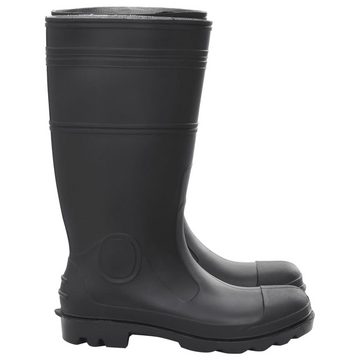 vidaXL Wathose Gummistiefel Schwarz Größe 44 PVC