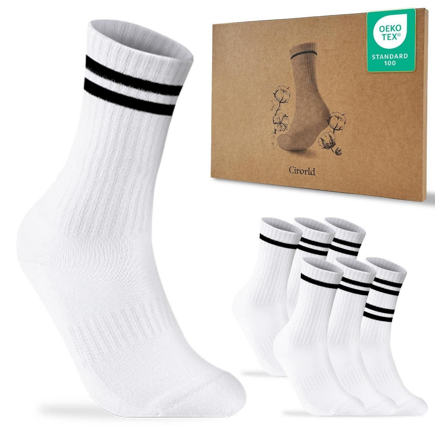 LuxusKollektion Tennissocken Tennissocken Damen Herren Spruch 3 Paar M/L