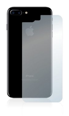 upscreen Schutzfolie für Apple iPhone 7 Plus Rückseite (gesamte Fläche), Displayschutzfolie, Folie Premium klar antibakteriell