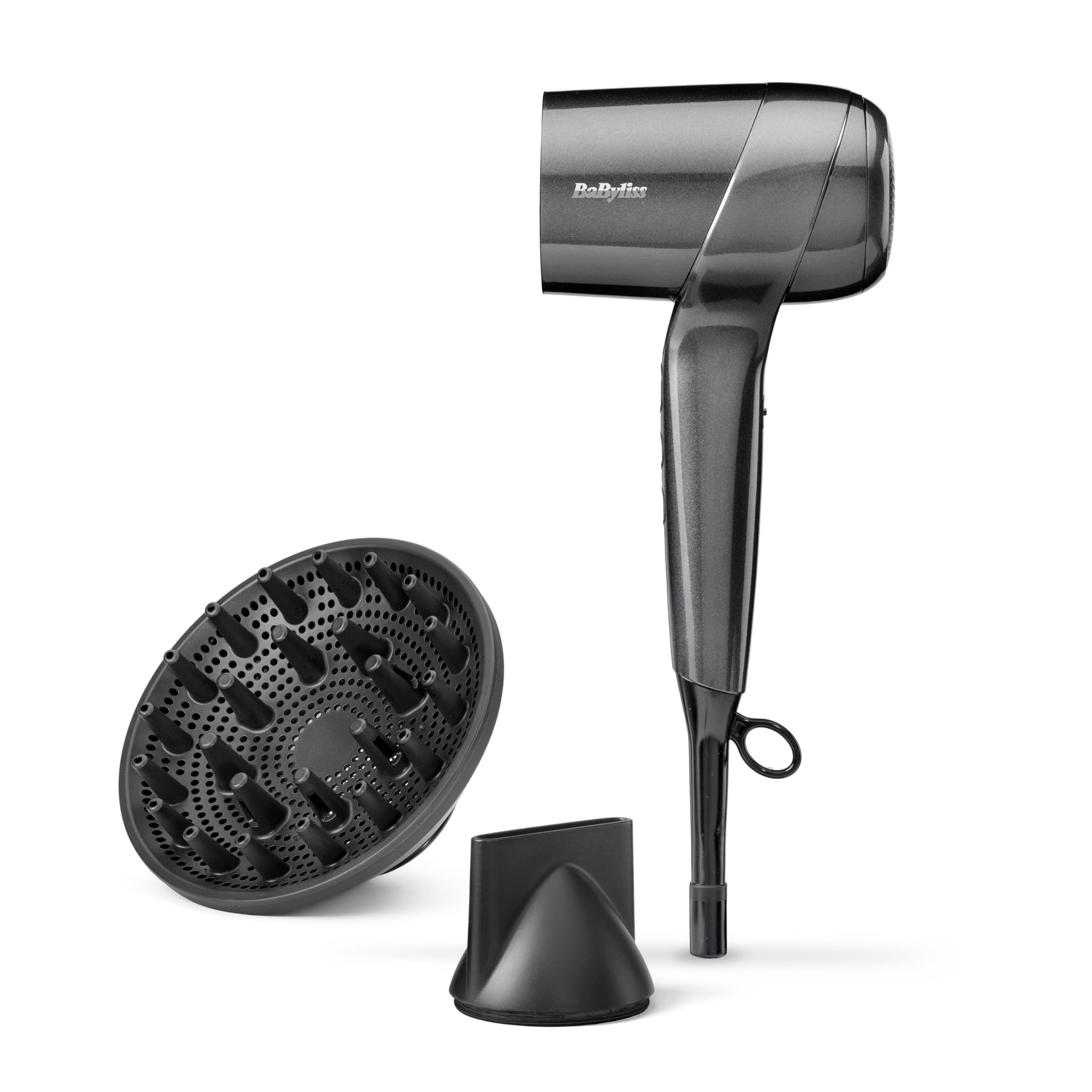 BaByliss Haartrockner D6200DE, Leistungsstarker, kompaktes Ti-Design, Ionentechnologie gegen Frizz