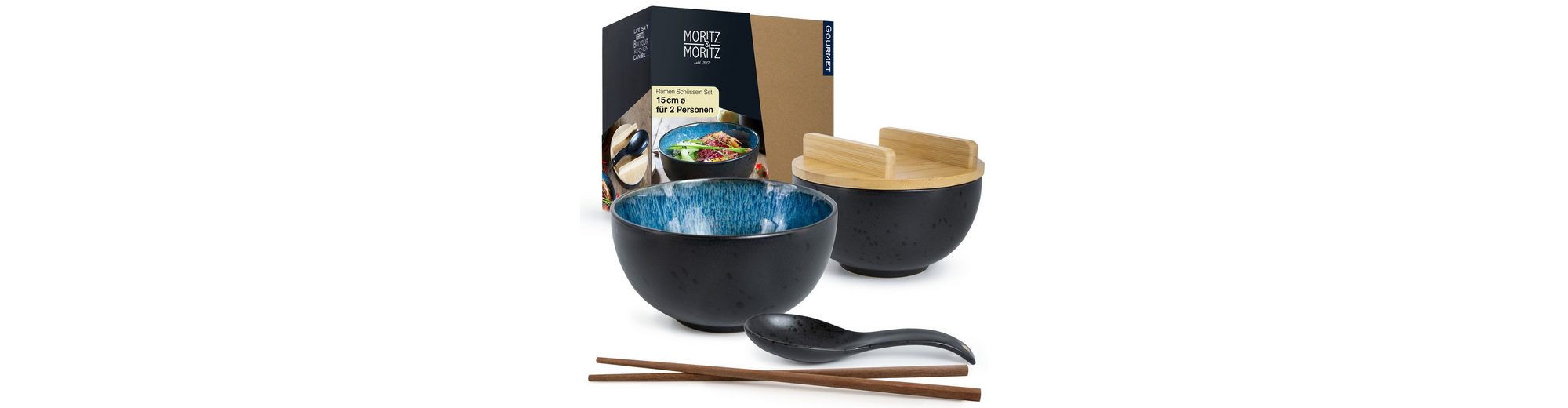 Urban Lifestyle Ramen Schüssel Set 2 Personen Aus  Produktbild-Vorschau 8
