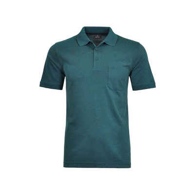 RAGMAN Poloshirt grün regular fit (1-tlg)