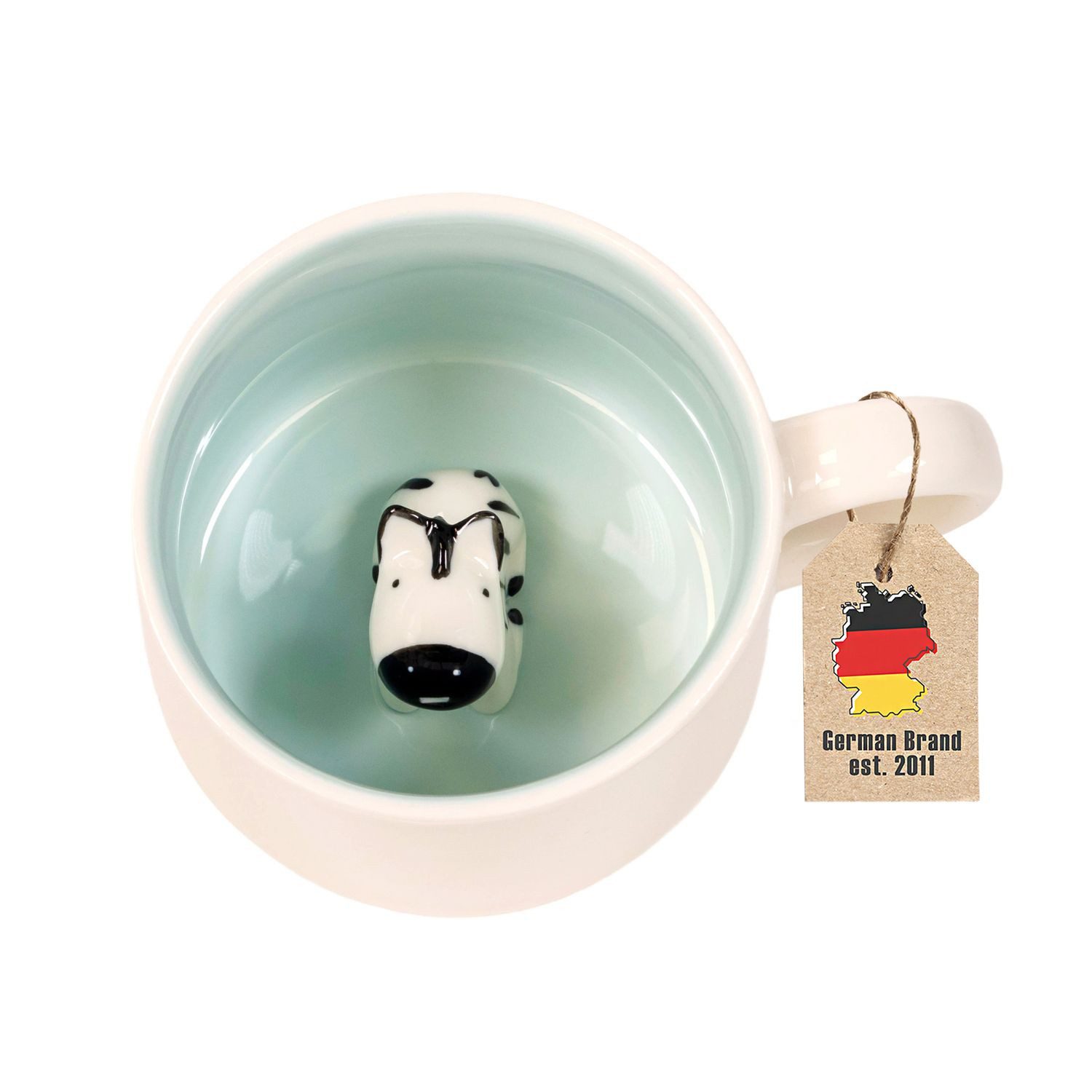 Intirilife Tasse, 1-tlg., Keramik, Kaffeetasse 3D Teetasse Keramik Tasse Cartoon süßes Geschenk Becher