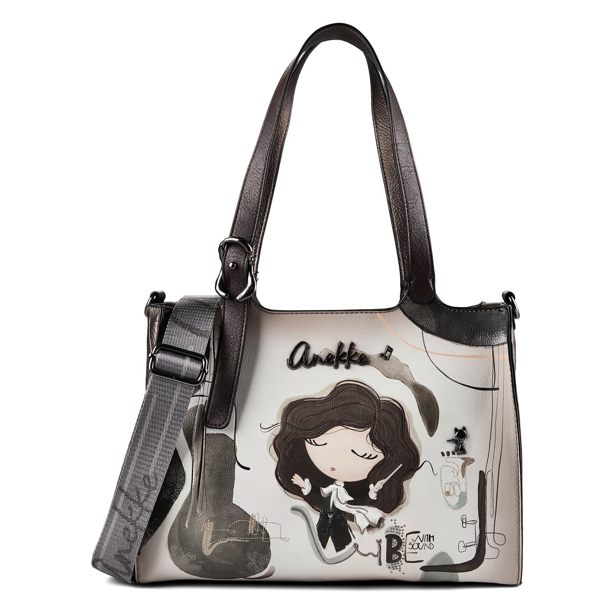 Anekke Schultertasche Orchestra, Polyurethan