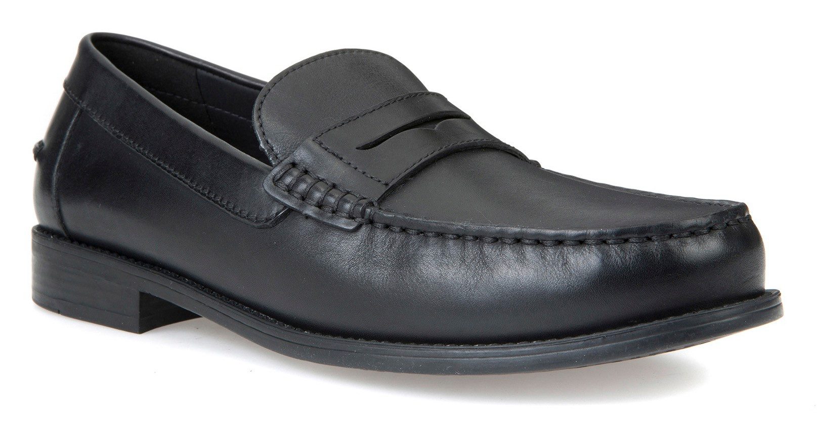 Geox Mokassin Business Schuh, Loafer mit Blockabsatz günstig online kaufen