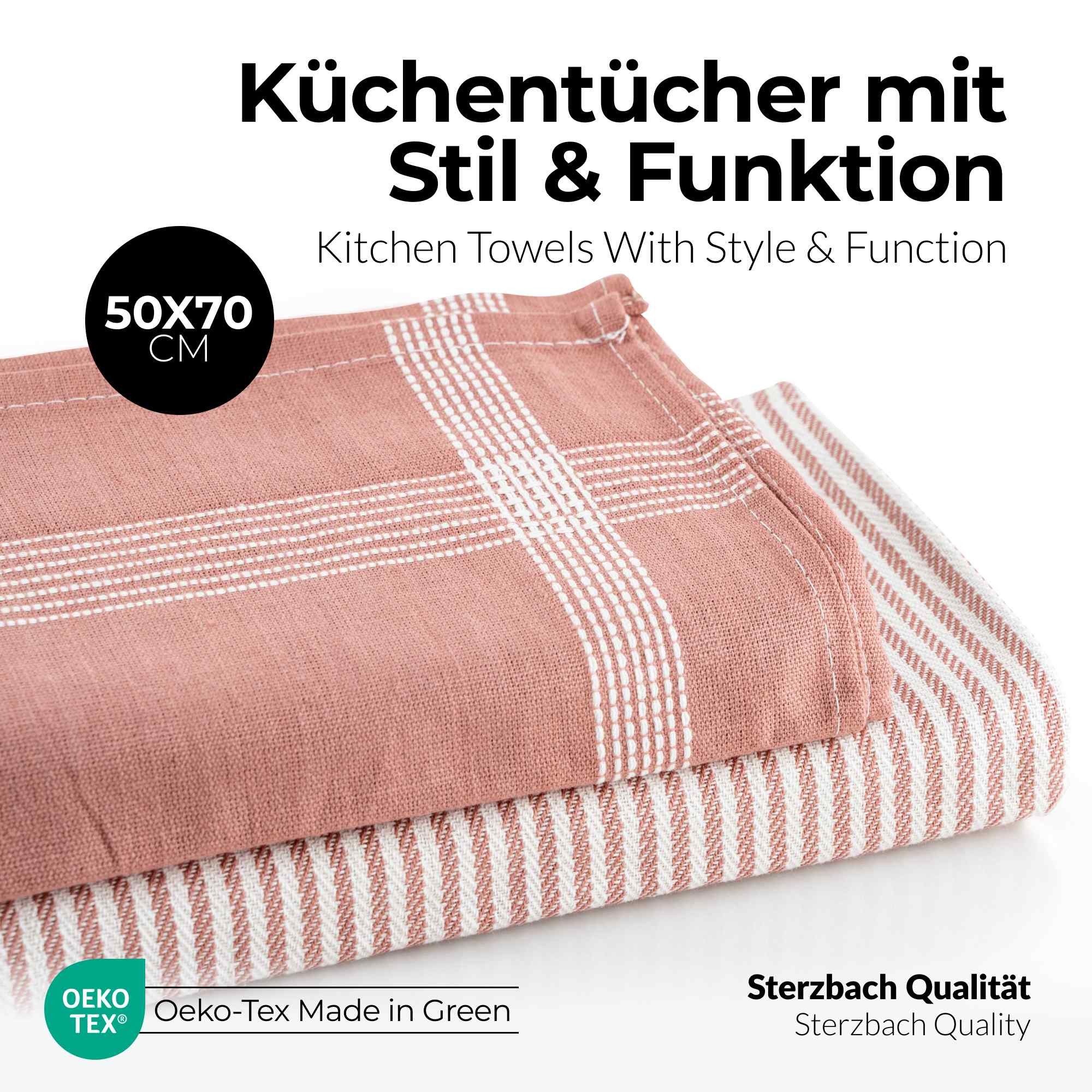 etérea Himmlische Qualität Geschirrtuch Greg, (Packung, 2-tlg)