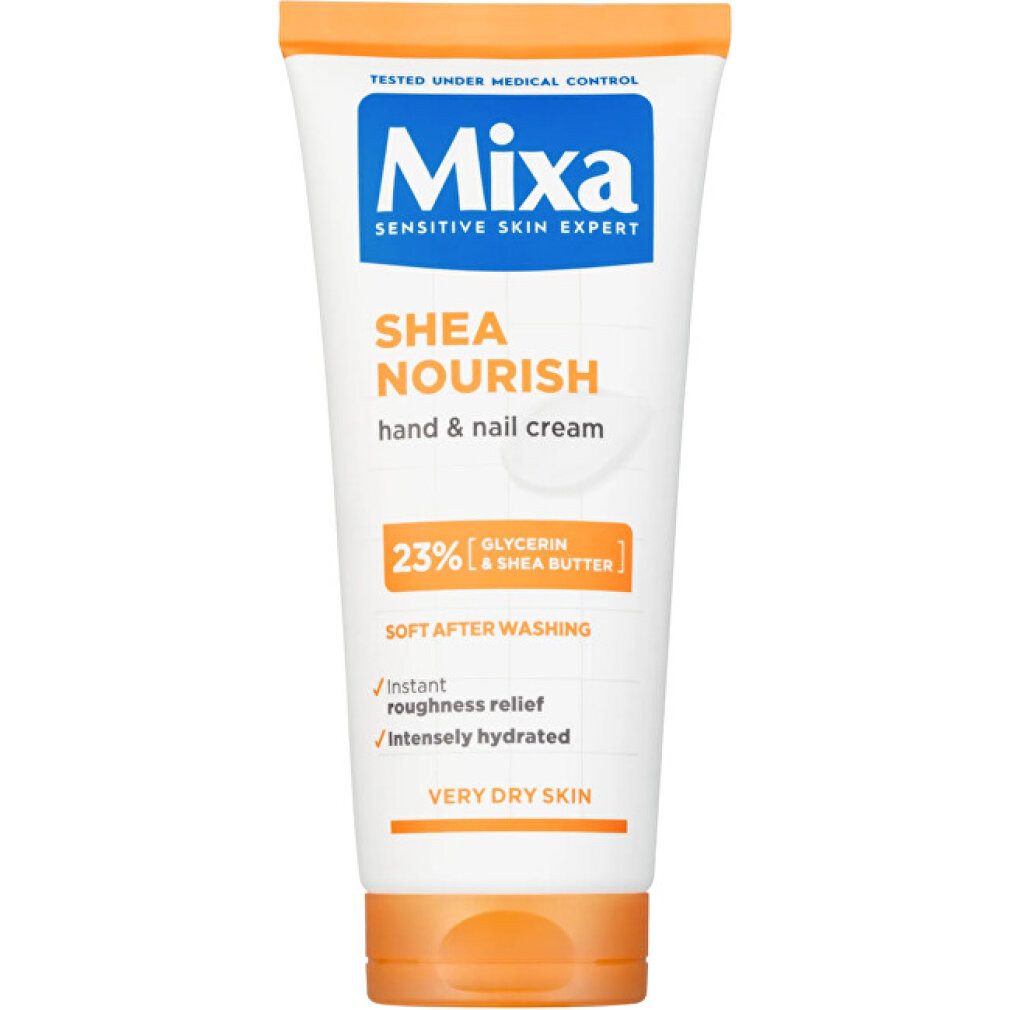 Mixa Nagelpflegecreme Pflegende Handcreme für trockene Haut