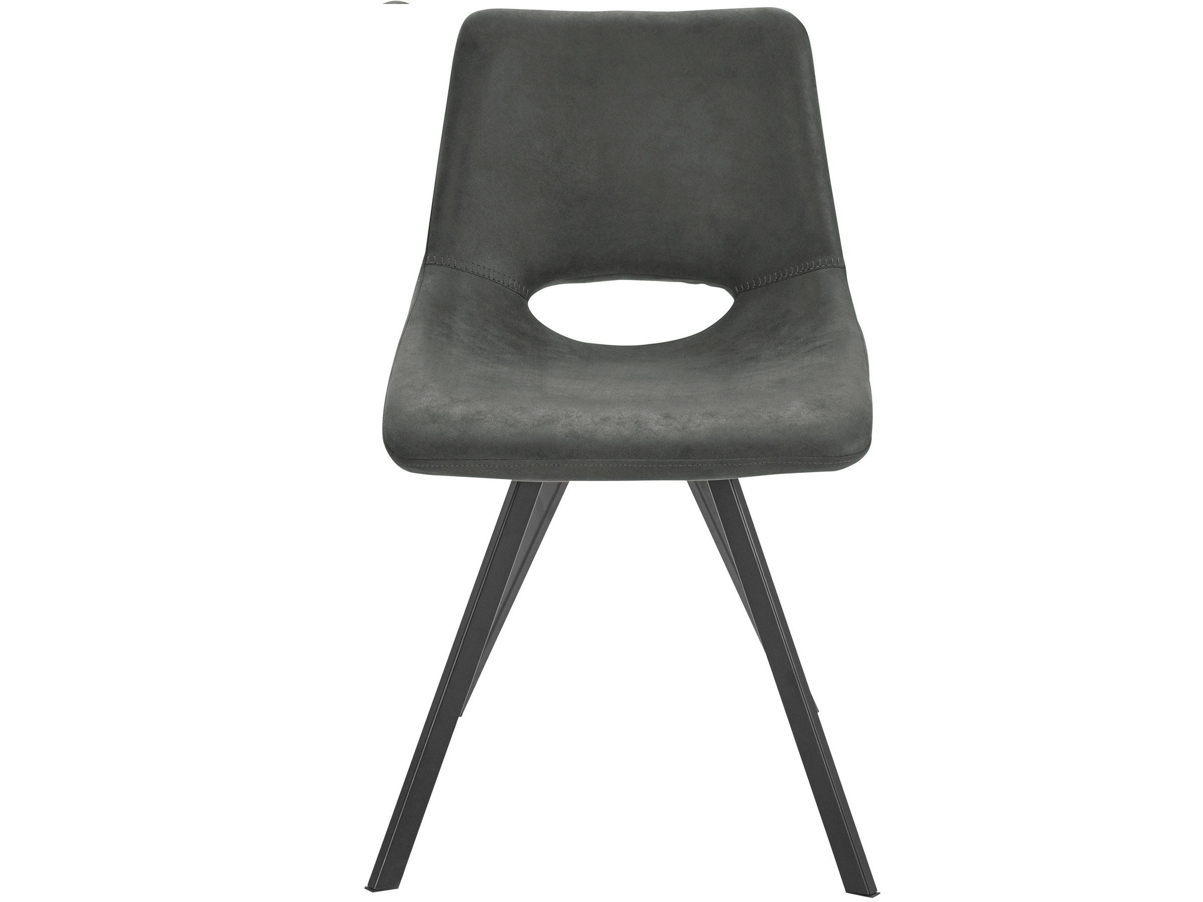 loft24 Esszimmerstuhl Leo (2er-Set, 2 St), mit strapazierfähigem Microfaser Bezug, Stuhl, Küchenstuhl