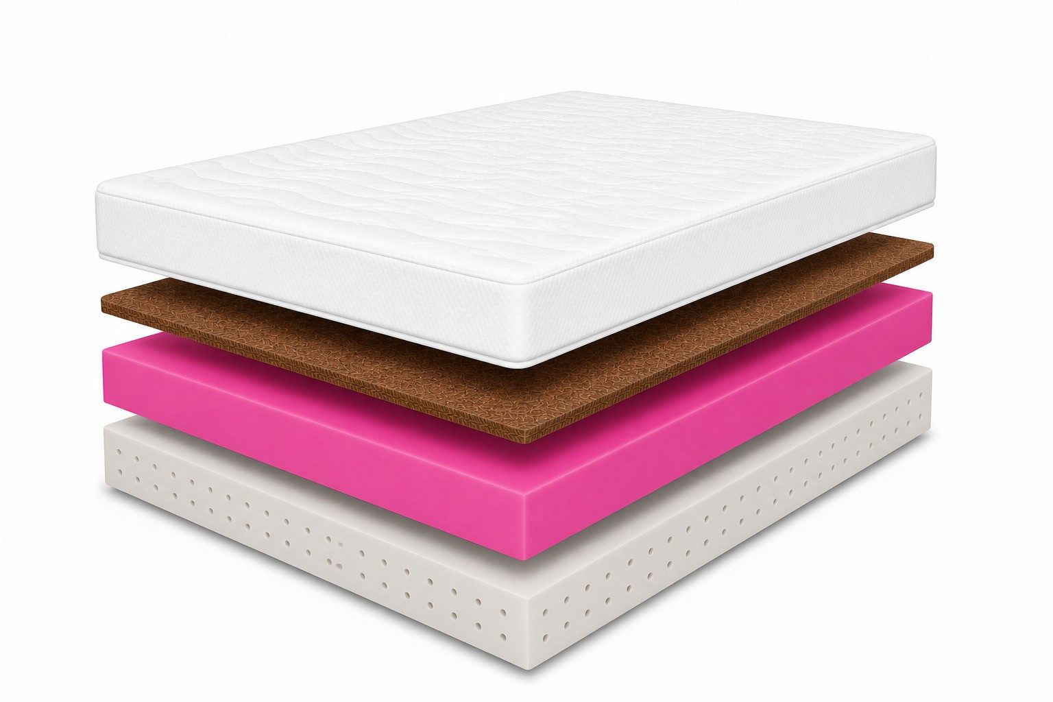 Latexmatratze Luxus Wendematratze Tango, 140-180 x 200 cm & weitere Größen, MARPUR, 20 cm hoch, (1 Matratze inklusive abnehmbarem Bezug), 2-in-1 Härtegrad (H3/H – Bild 3 von 5