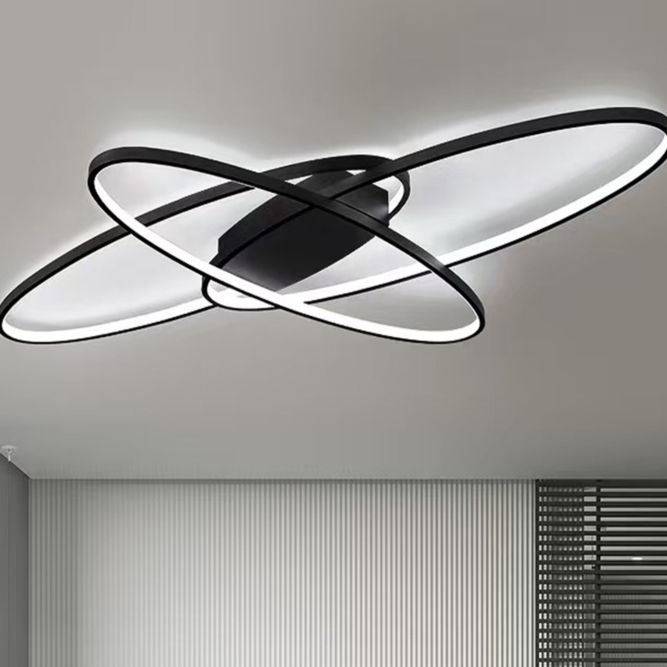 Masbekte Deckenleuchte 85*62cm LED Deckenlampe, Stufenlos günstig online kaufen
