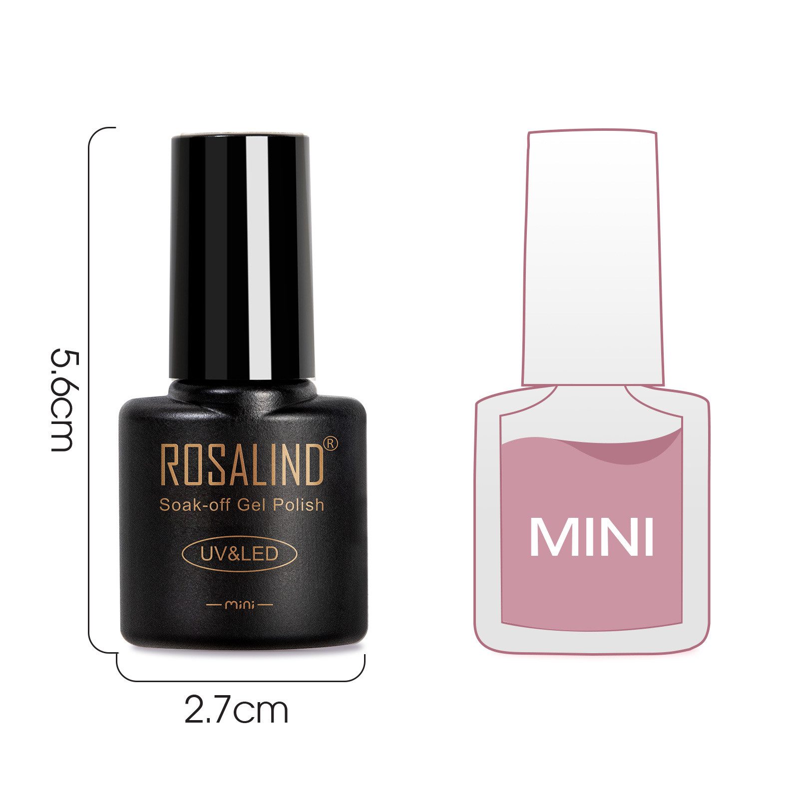 Ophy Nagellack-Set 24-teiliges UV Gel Nagellack Set – inkl. 2 Unterlack & Base Coat, 1-tlg., perfekt für Nageldesign (UV/LED aushärtend) – Bild 5 von 5