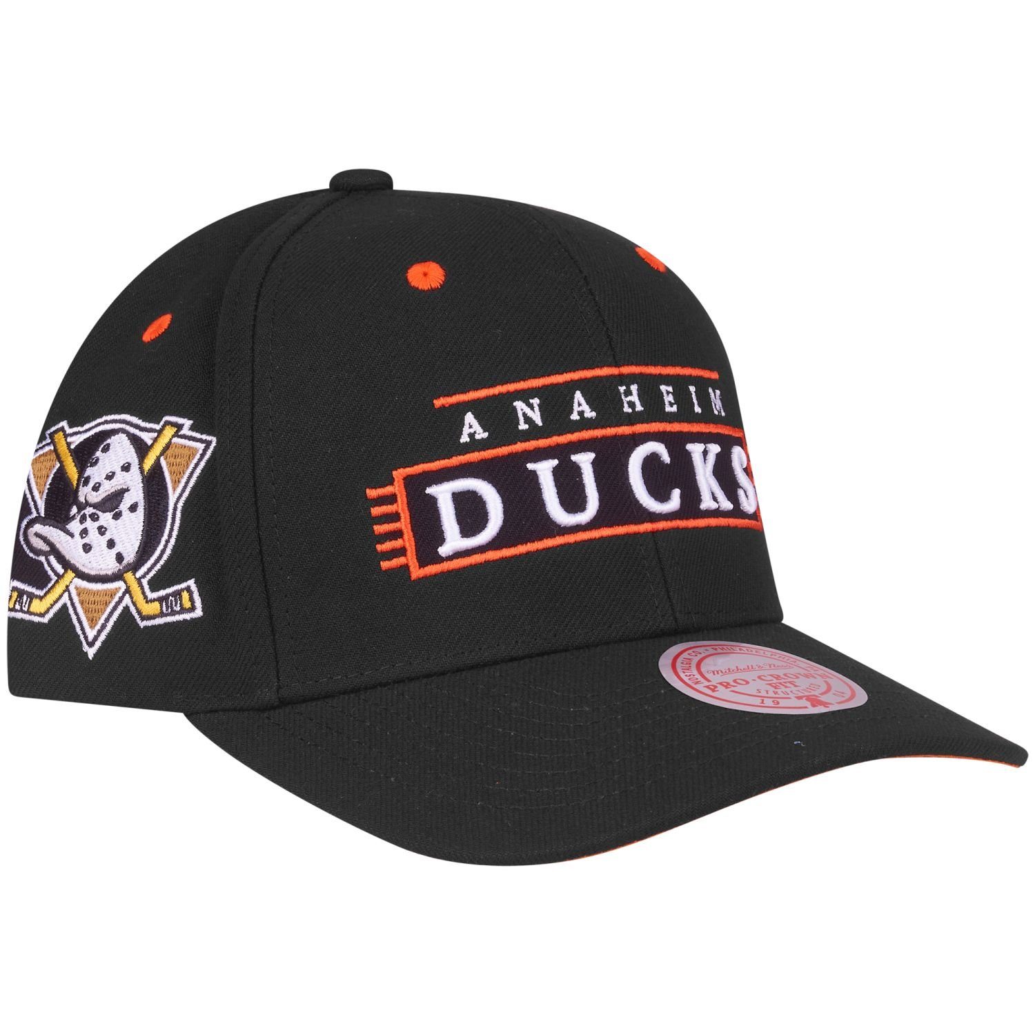 Anaheim Snapback Mitchell LOFI Ducks & PRO Ness Cap