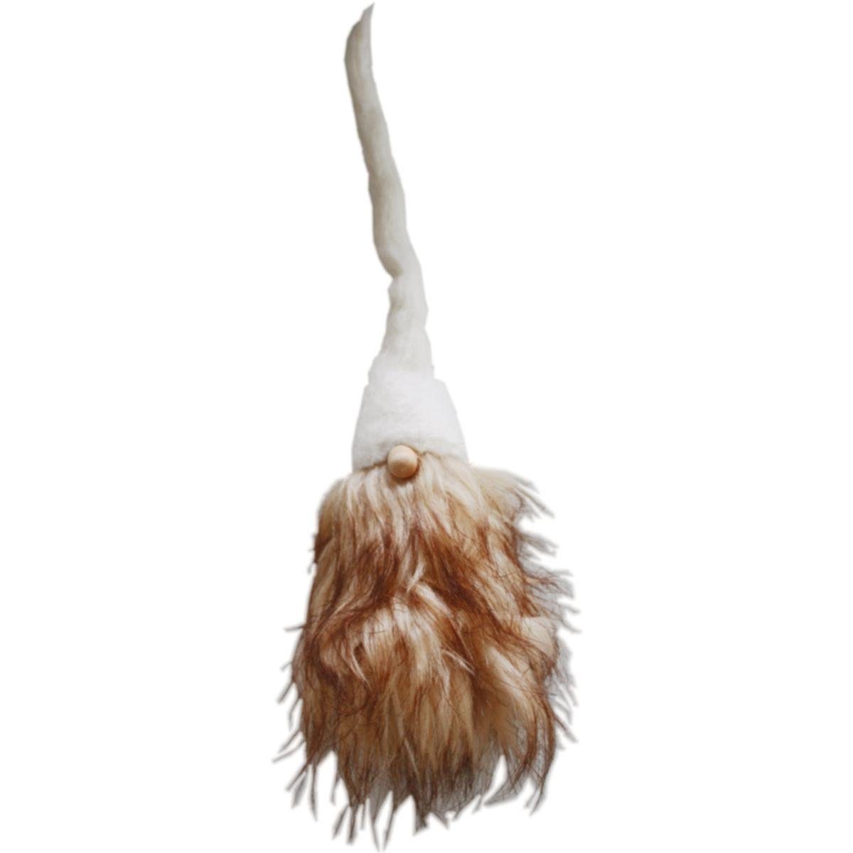 440s Weihnachtsfigur 440s Bartwichtel Niko mit Fellbart zum Stellen braun ca 28 cm H (Stück)