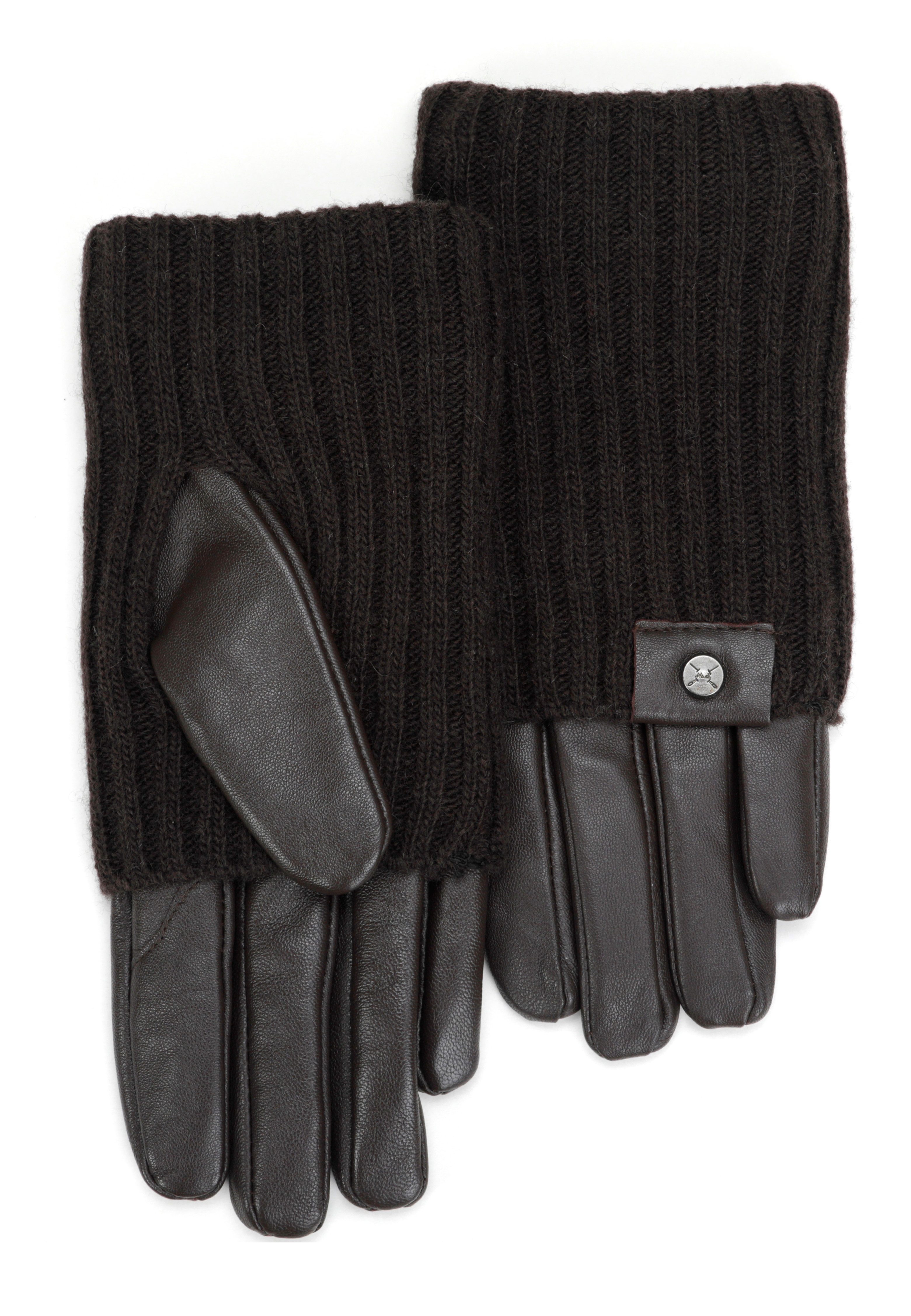 PEARLWOOD Lederhandschuhe ROMY (1 Paar) Fleecefutter, günstig online kaufen