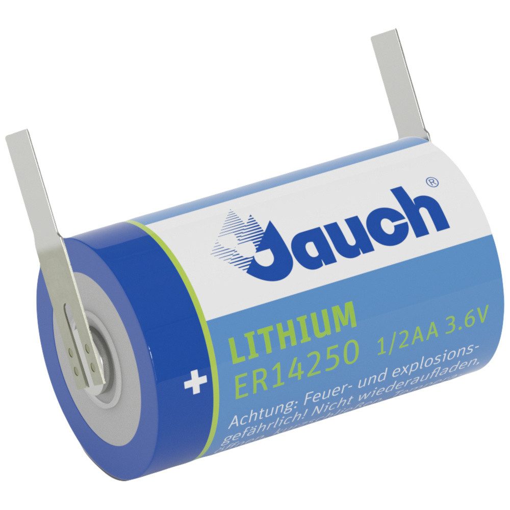 Jauch Quartz Jauch Quartz ER 14250J-T Spezial-Batterie 1/2 AA U-Lötfahne Lithium 3. Batterie