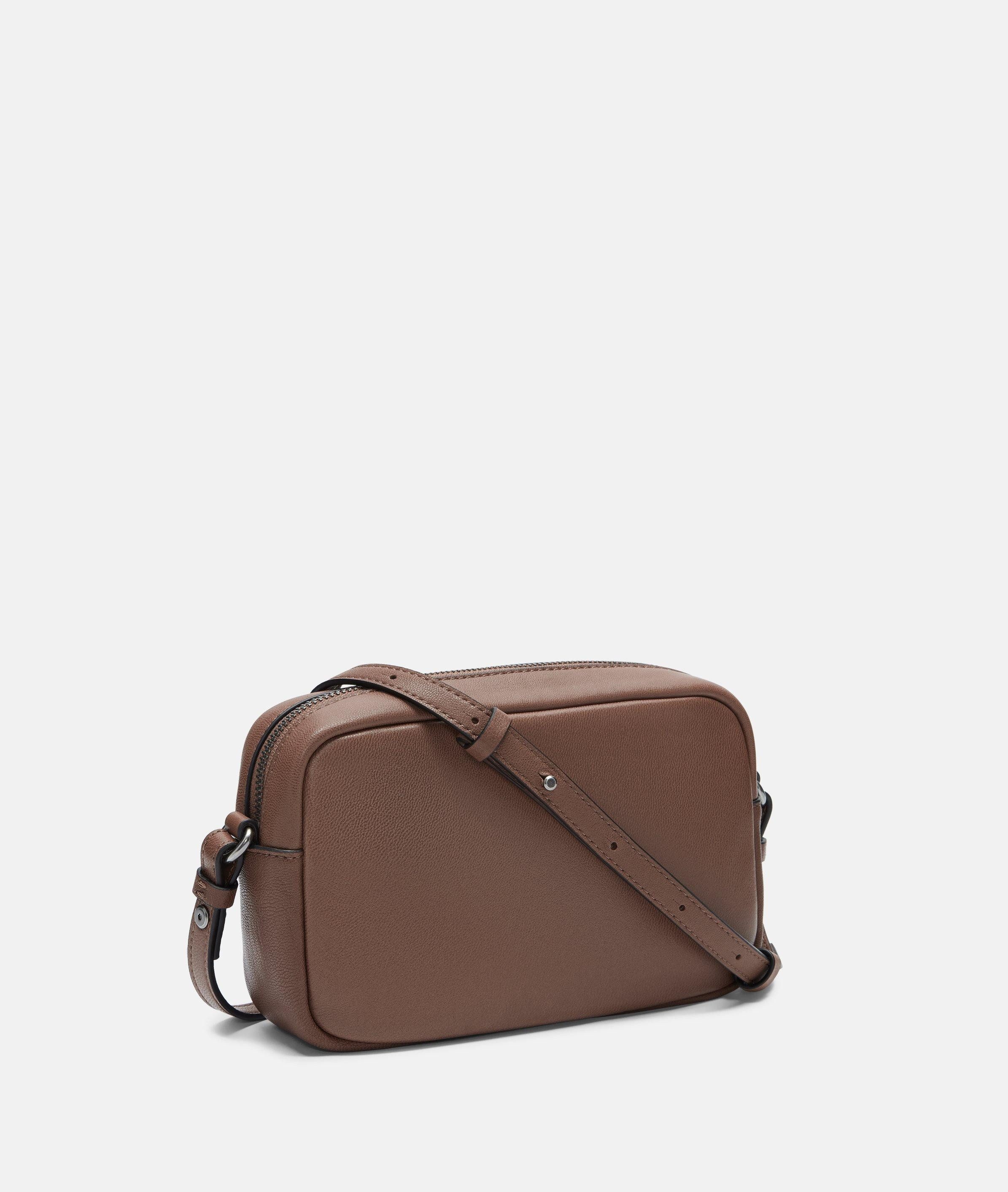 Liebeskind Berlin Umhängetasche Ella Camera-Bag S, Kleine Camera Bag aus weichem Leder