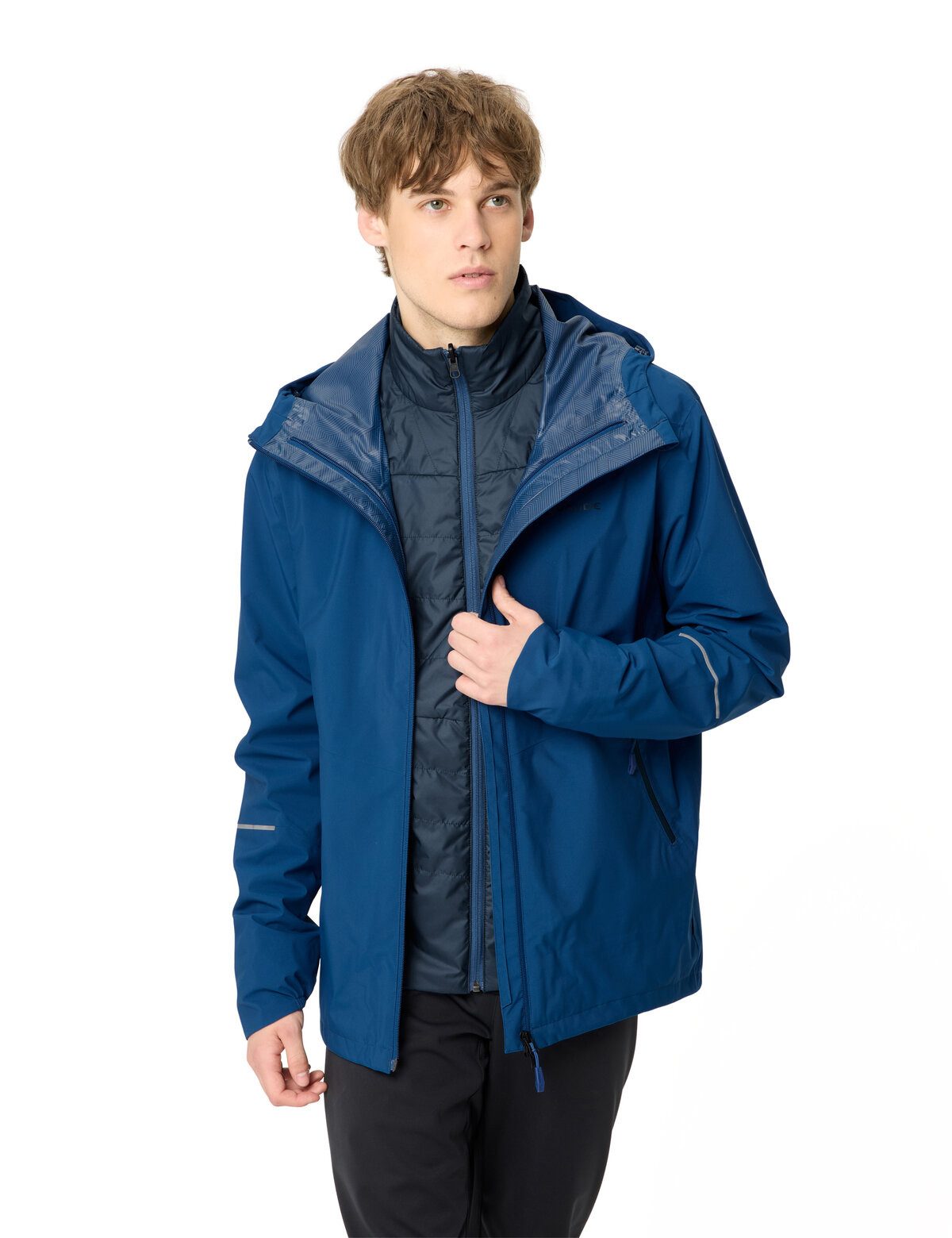 VAUDE 3-in-1-Funktionsjacke MEN'S YARAS 3IN1 JACKET II (2-St) für Radsport, mit PrimaLoft®-Isolierung, aus Lyocell-Fasern – Bild 2 von 5
