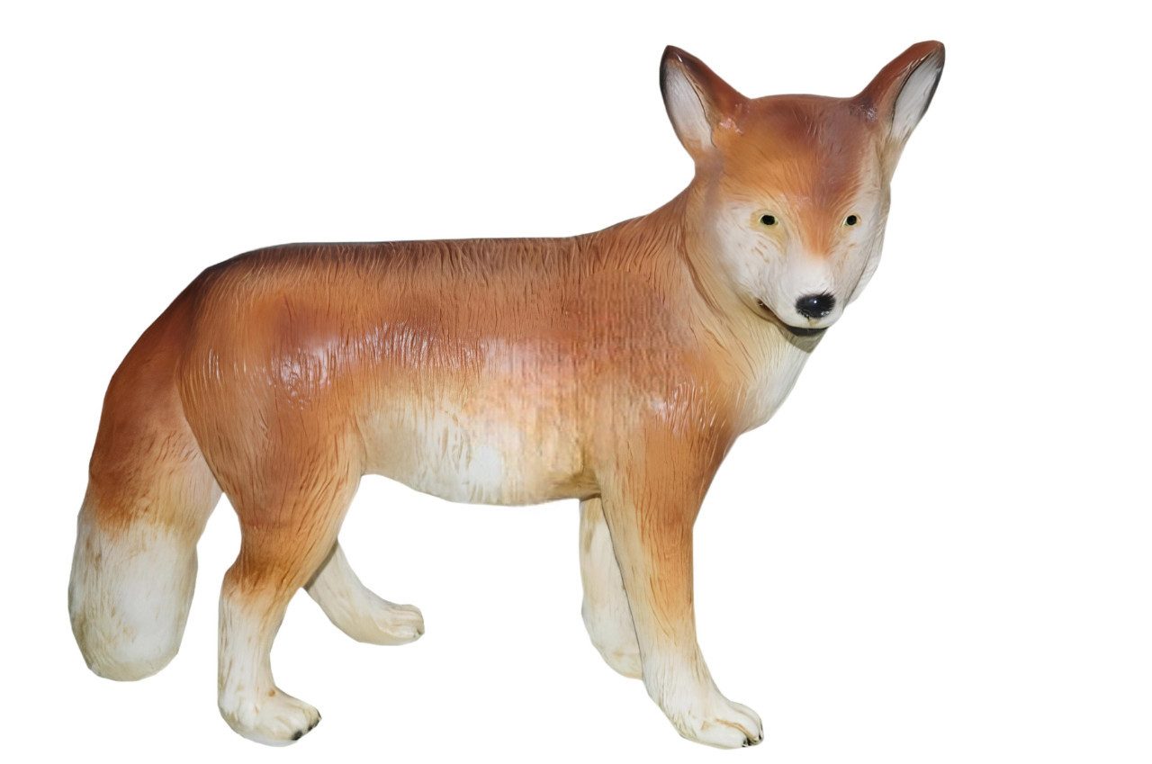 JVmoebel Skulptur Design Wolf Figur aus hochwertigem Material für den Garten, Made in Europa