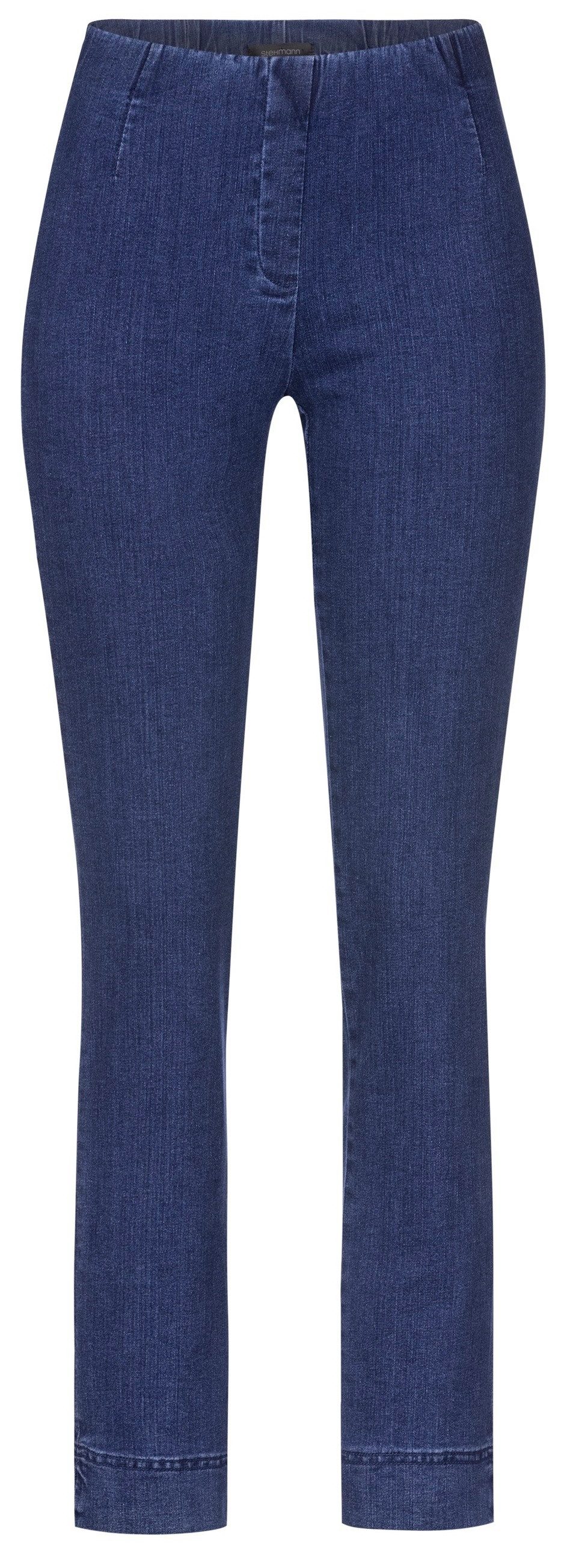Stehmann Schlupfjeans Stehmann, Ina-760W Schlupf-Jeans mit seitlichen Schlitzen