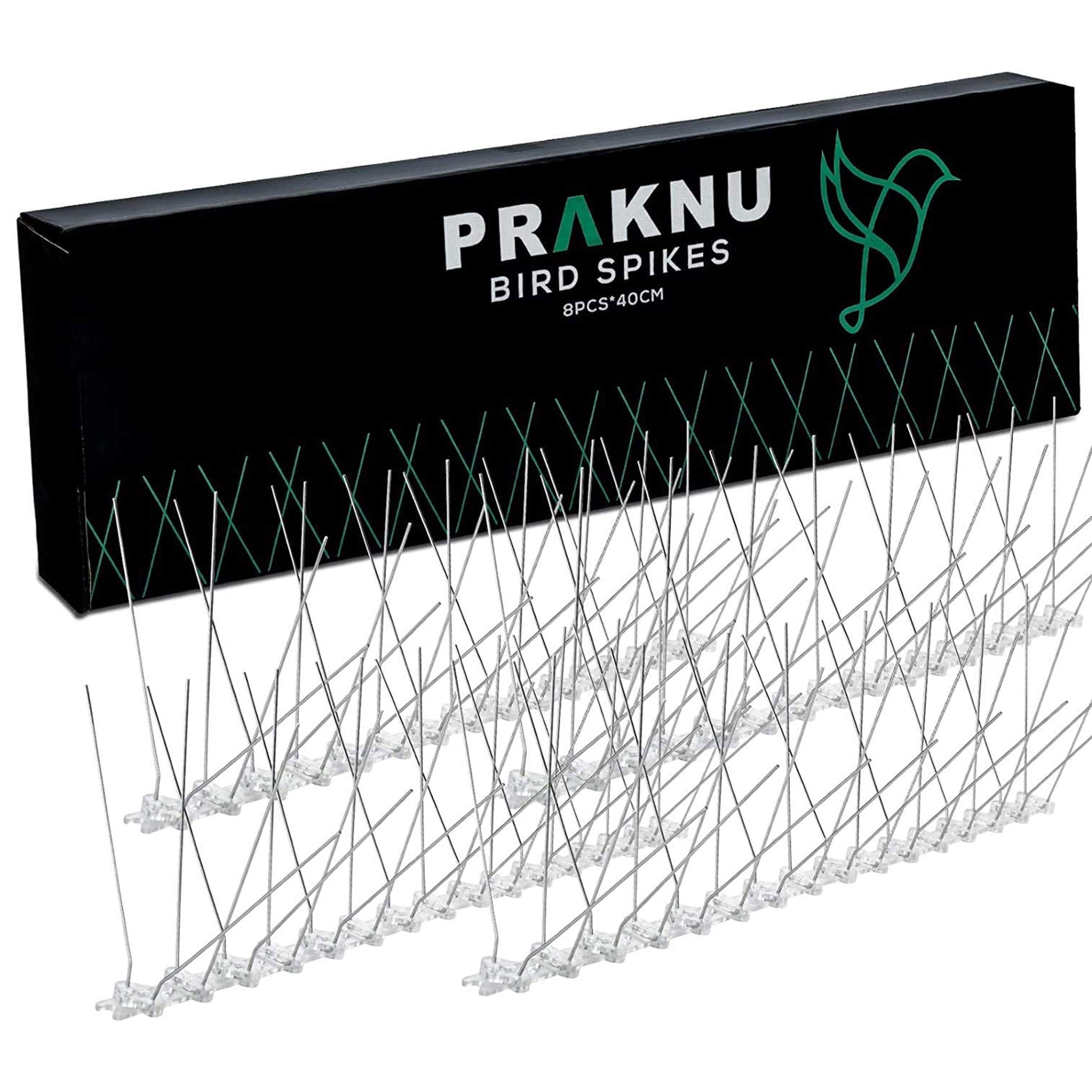 Taubenspikes Praknu Taubenabwehr Spikes aus Edelstahl 320cm