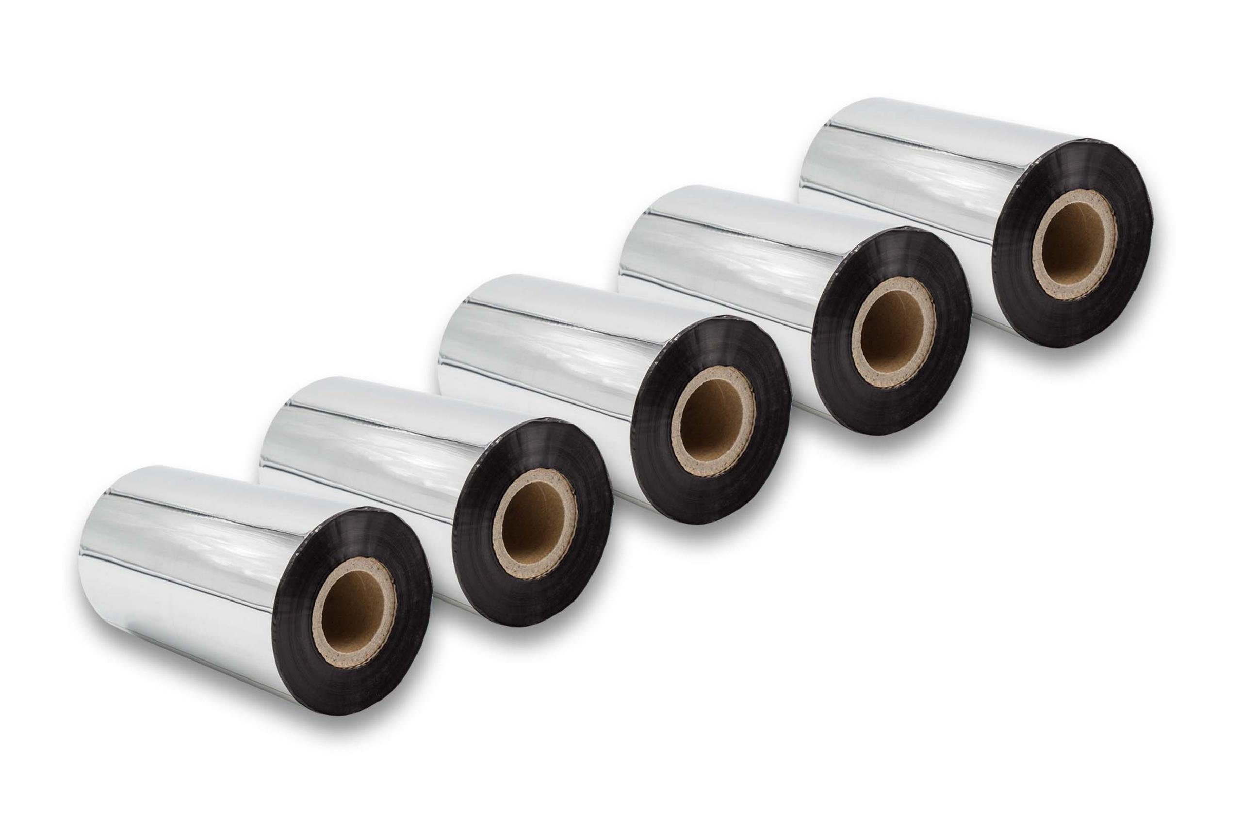 vhbw Fax Thermotransfer-Rolle passend für Zebra XiIII, XiII, XiIII plus Thermodrucker