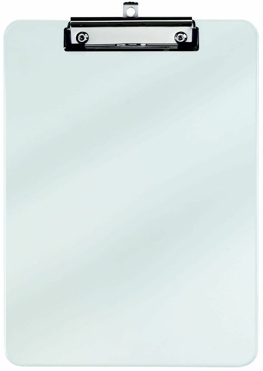 Schreibmappe Schreibplatte A4 Kunststoff glasklar