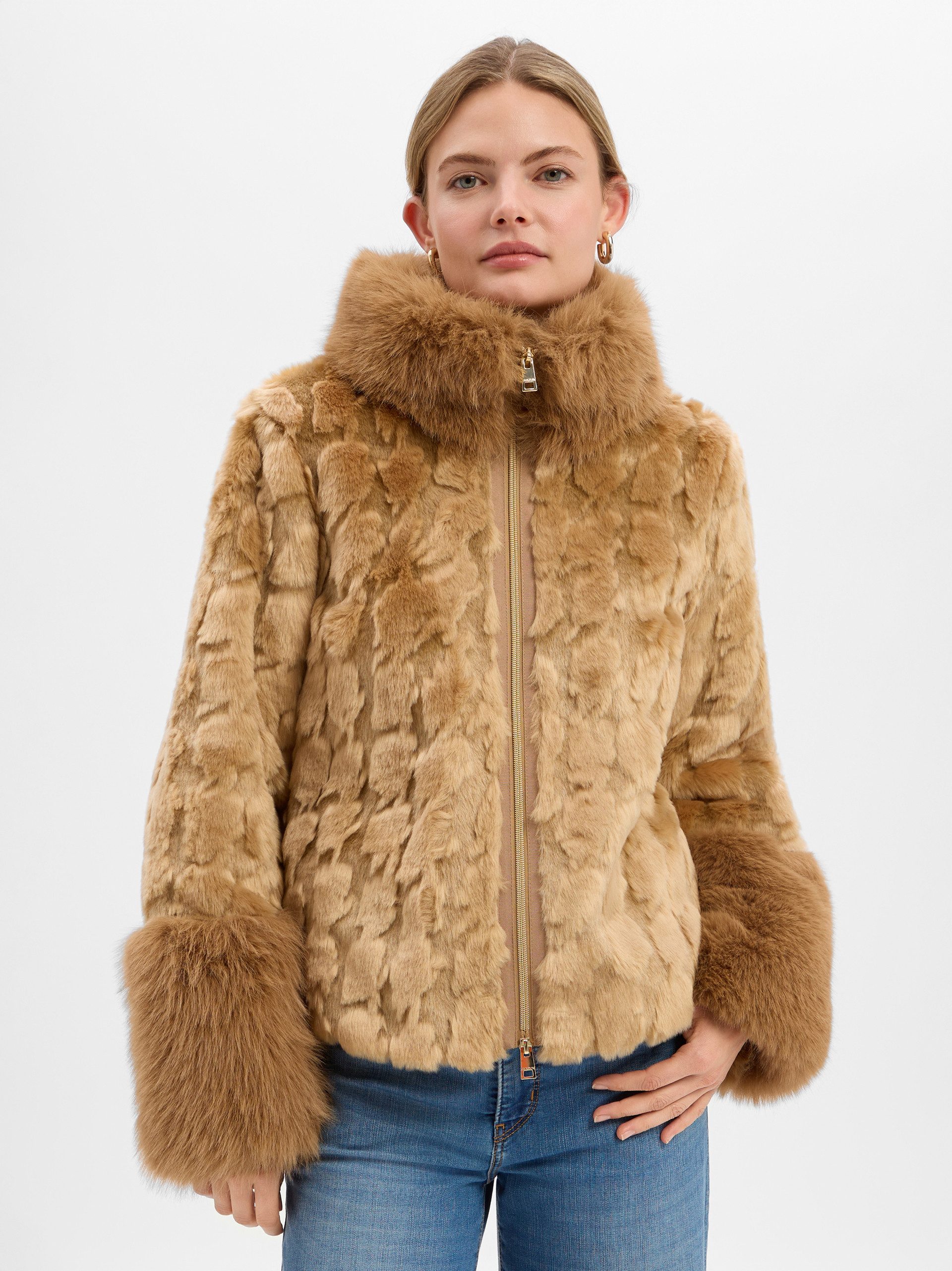 Marc Cain Fellimitatjacke