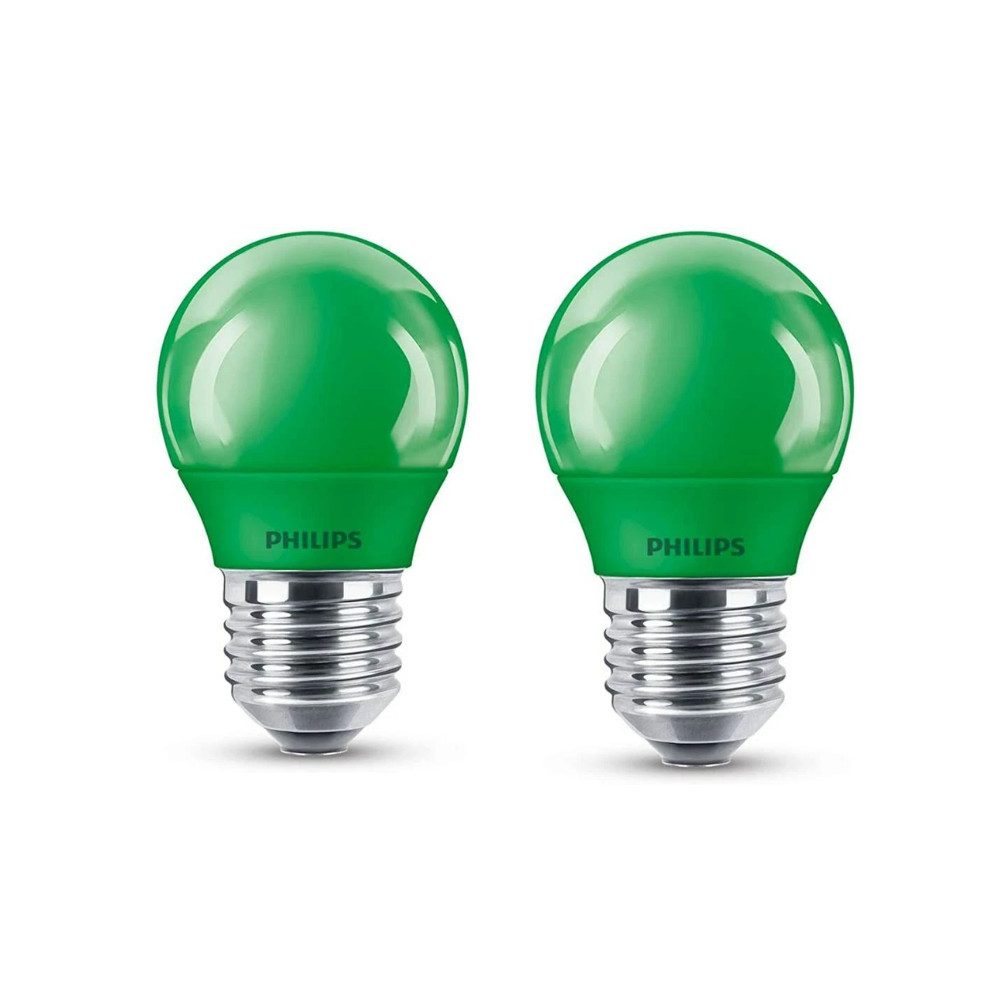 Philips LED-Leuchte 2X LED Leuchte E27 Tropfen Party Birne Leuchtmittel Außenbeleuchtung, Tropfenlampe Gartenbeleuchtung Außenbeleuchtung Dekolampe