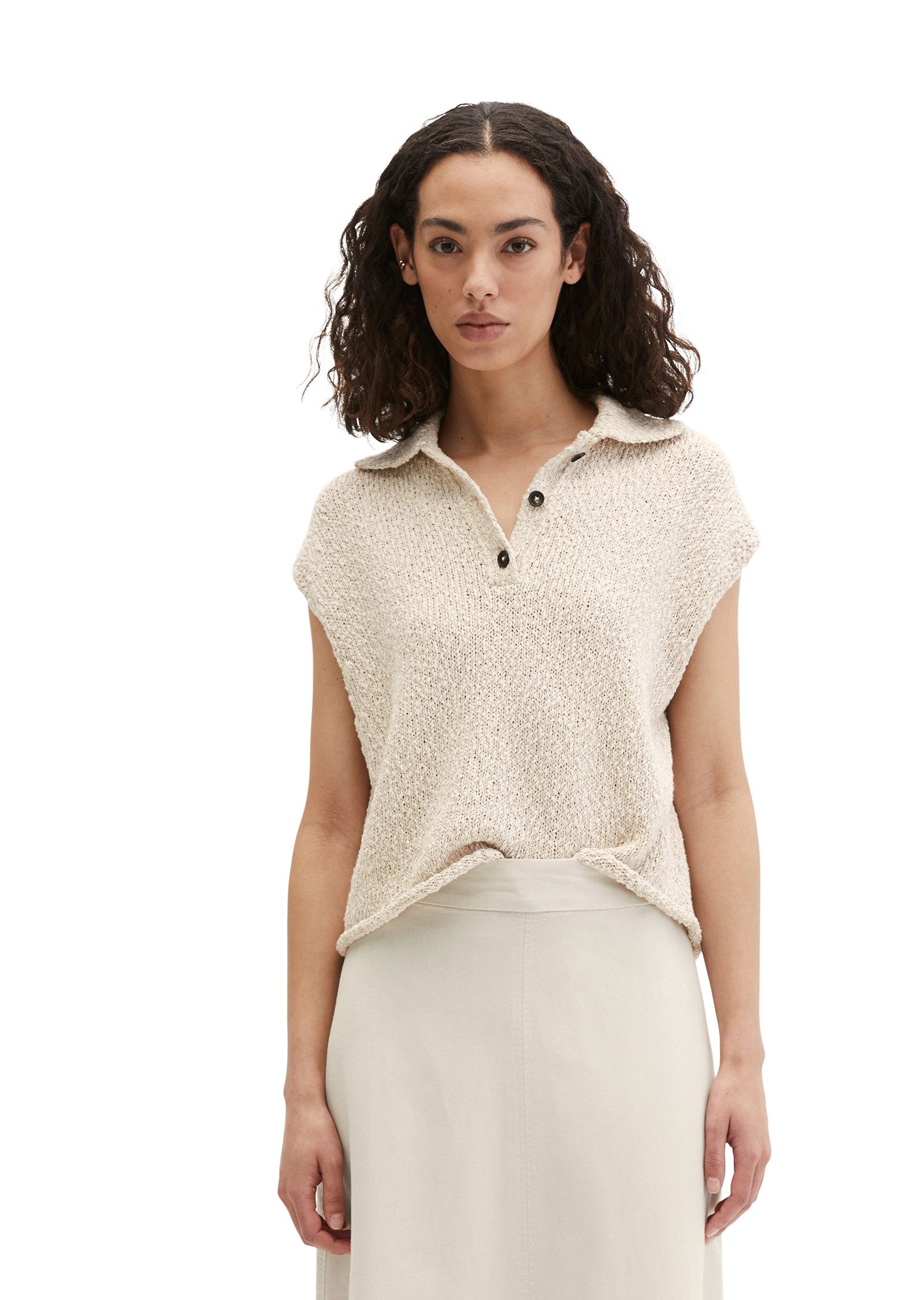 Marc O'Polo Strickpullover aus Organic-Cotton-Mix-Slub günstig online kaufen