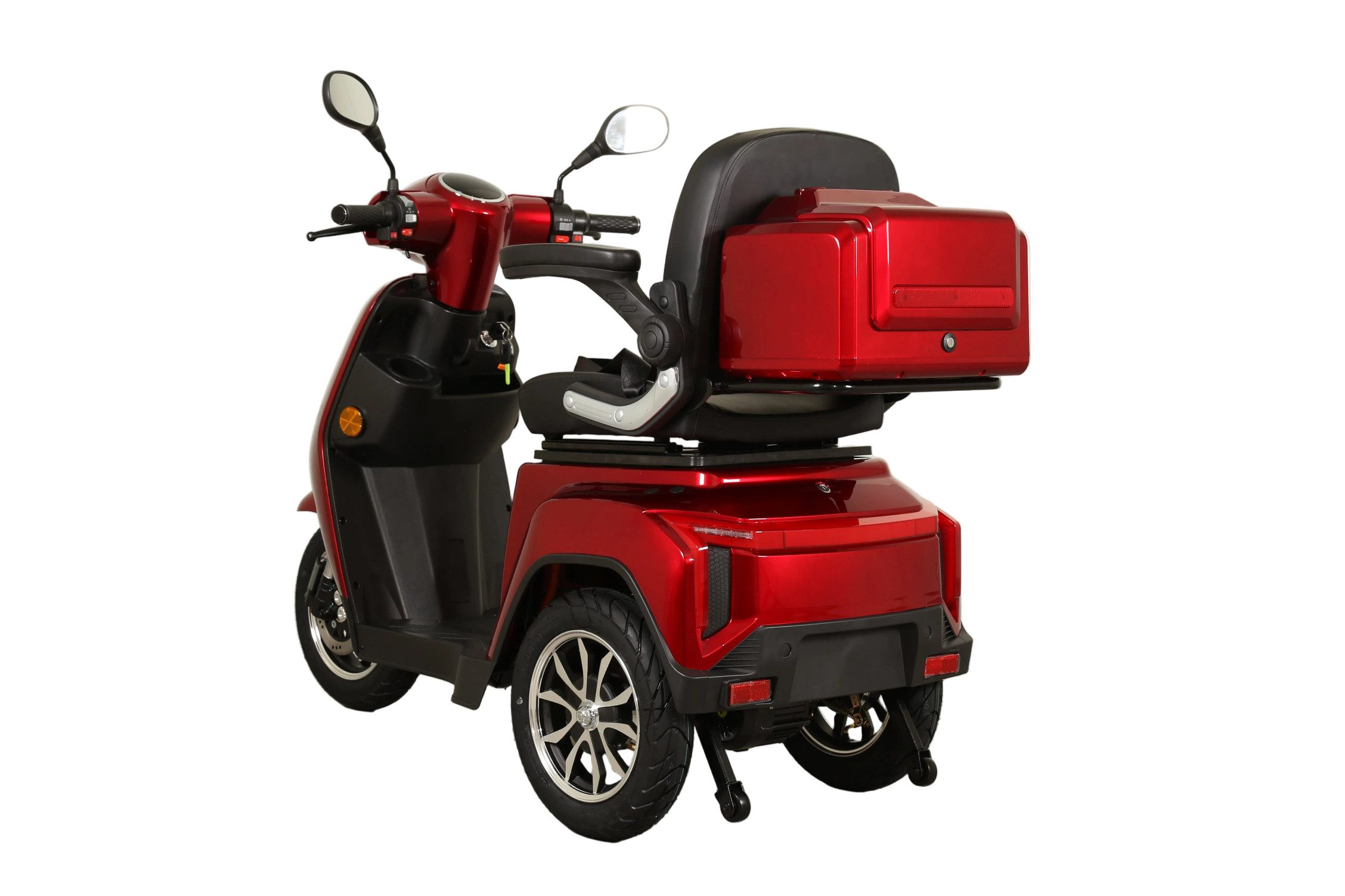 Aktiv mobil Elektromobil AM E-Rider 1000, 25 km/h mit Topcase, 1000 W, 25 km/h, Topcase mit Fassungsvermögen von ca. 25 l, Staufach mit ca. 19 l – Bild 5 von 5